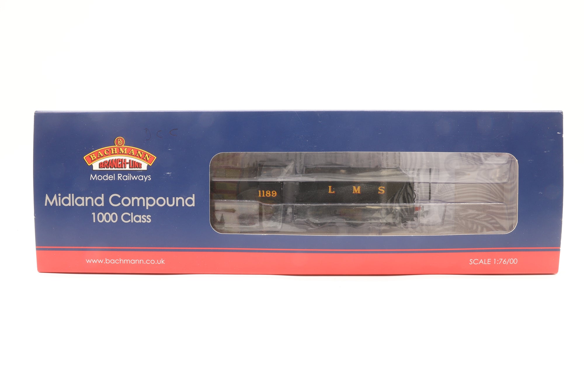 Bachmann OO 31-931 Midland Compound '1189' LMS Black, DCC Fitted