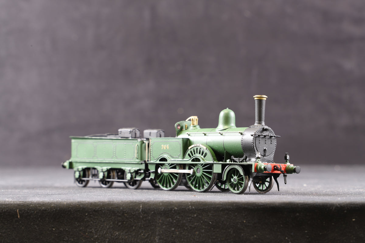 London Road Models P4 Kit Built LNWR 2-4-0 Samson Class &#39;Shap&#39;, DCC Sound