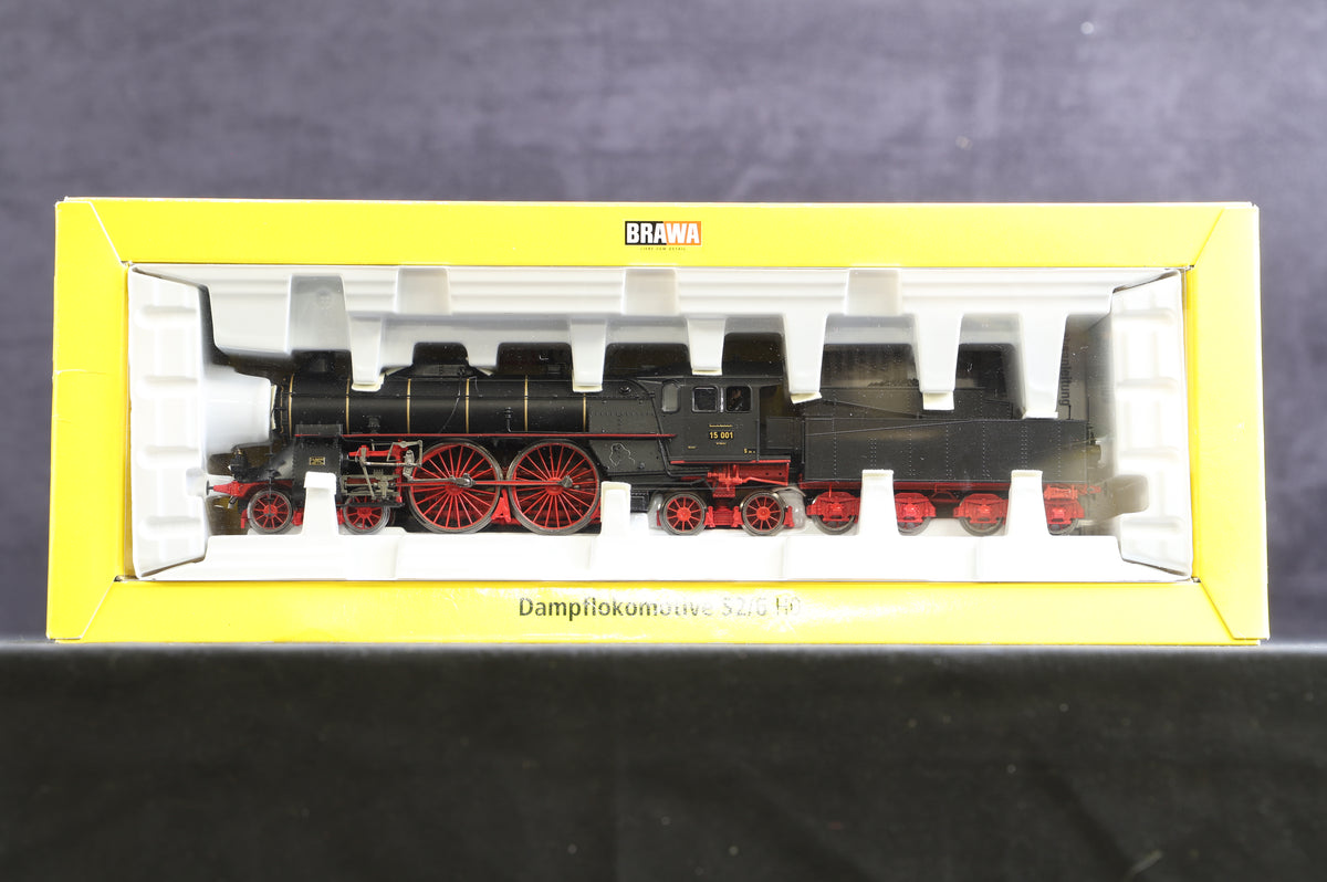 Brawa HO 0652 S2/6 Steam Loco &#39;15 001&#39; Royal Bavarian State Railway