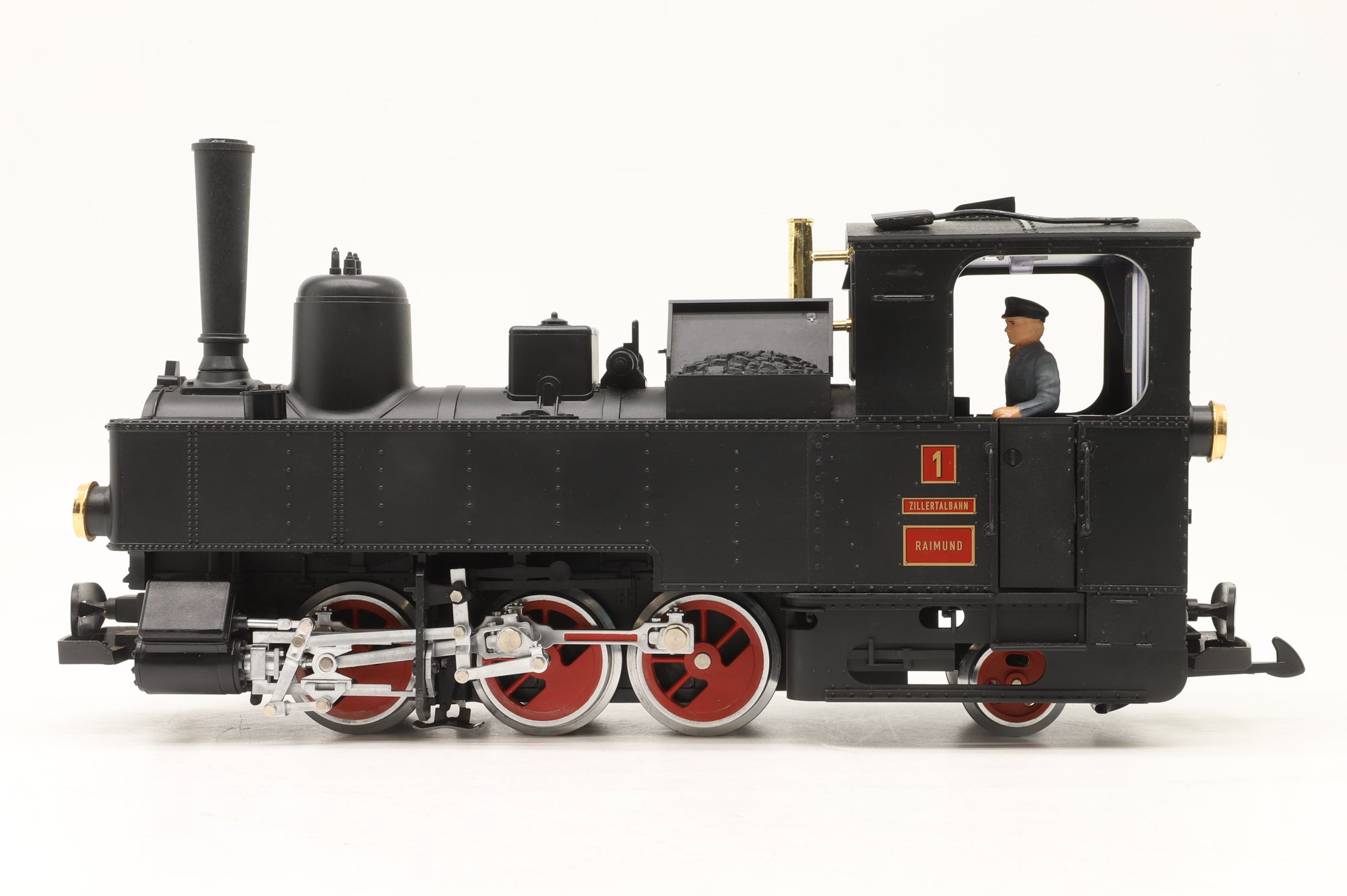 LGB G Scale 20705 U Class 0-6-2T Zillertal No.1, DC Sound