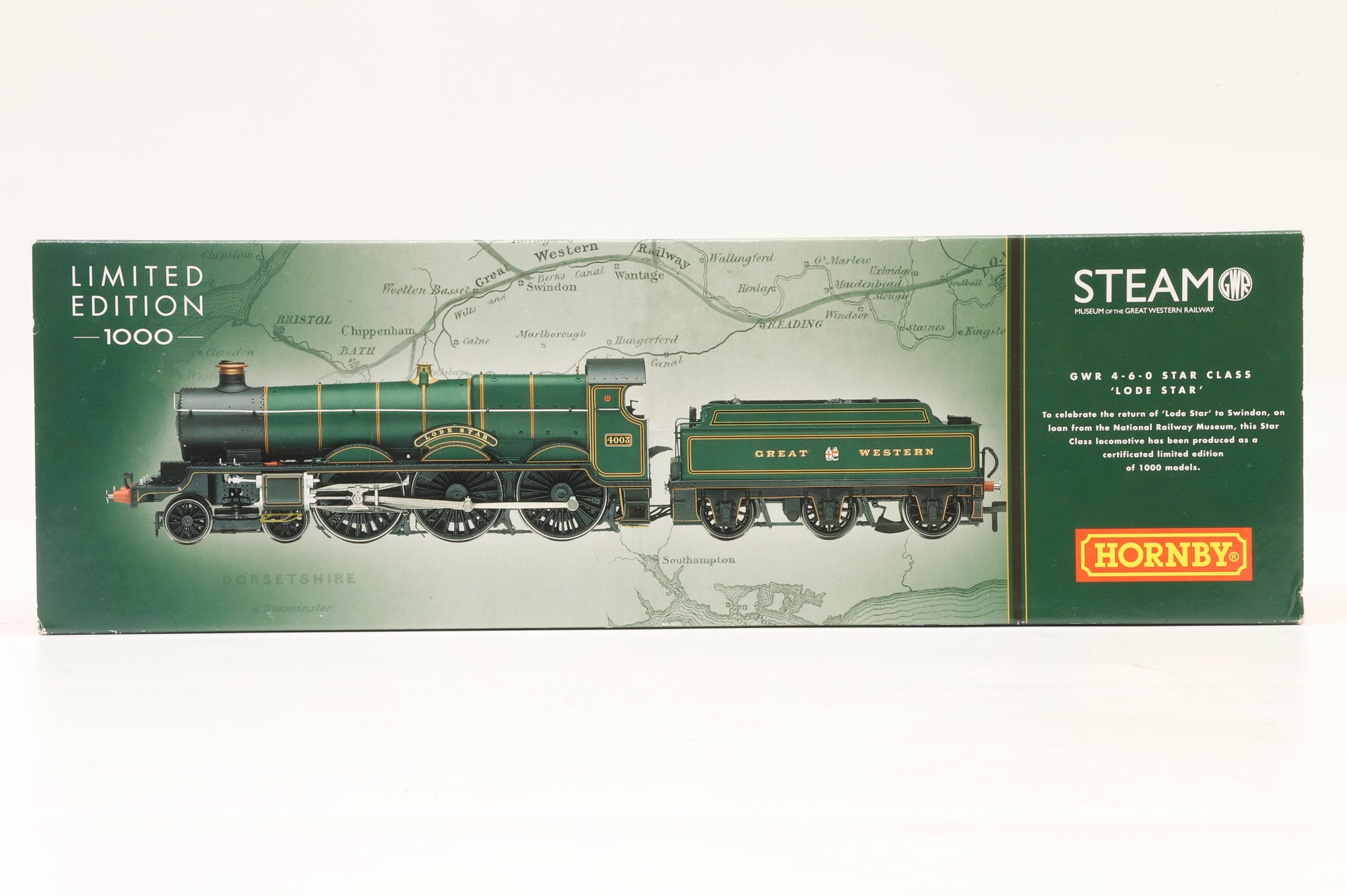 Hornby OO R3165 GWR Star Class '4003' 'Lode Star' GWR Ltd Ed 613/ 1000