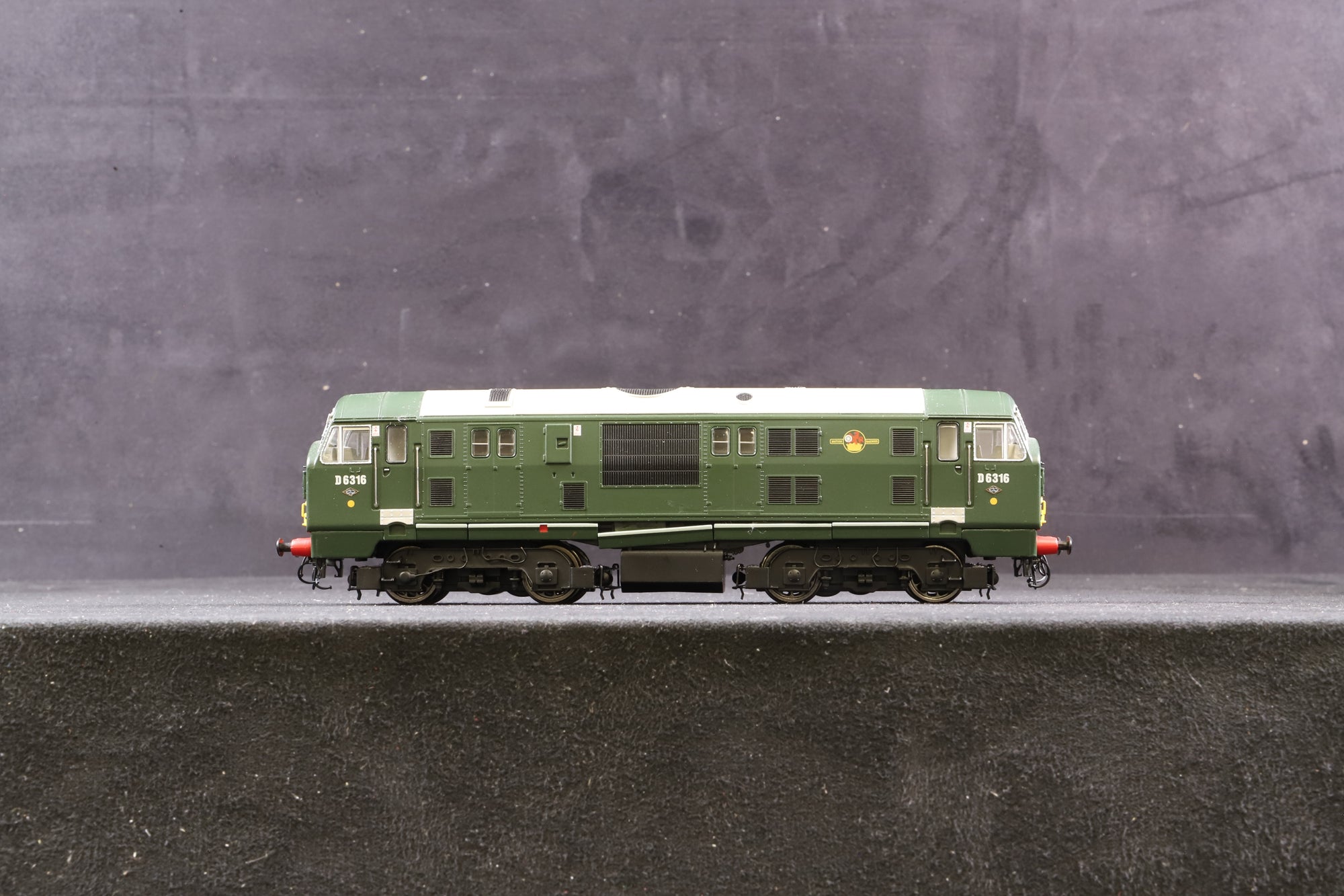 Dapol OO D1000H Class 22 'D6328' BR Blue Split Headcode Box Full Yellow Ends