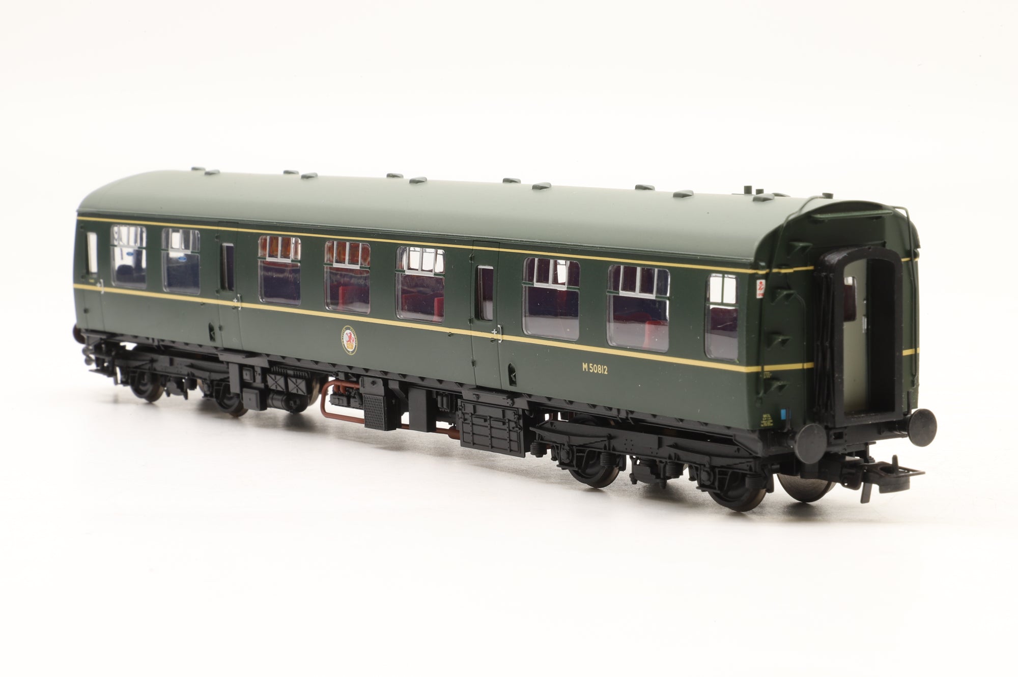 Bachmann OO 31-537 Class 105 DMU Power Twin BR Green Half Yellow Ends