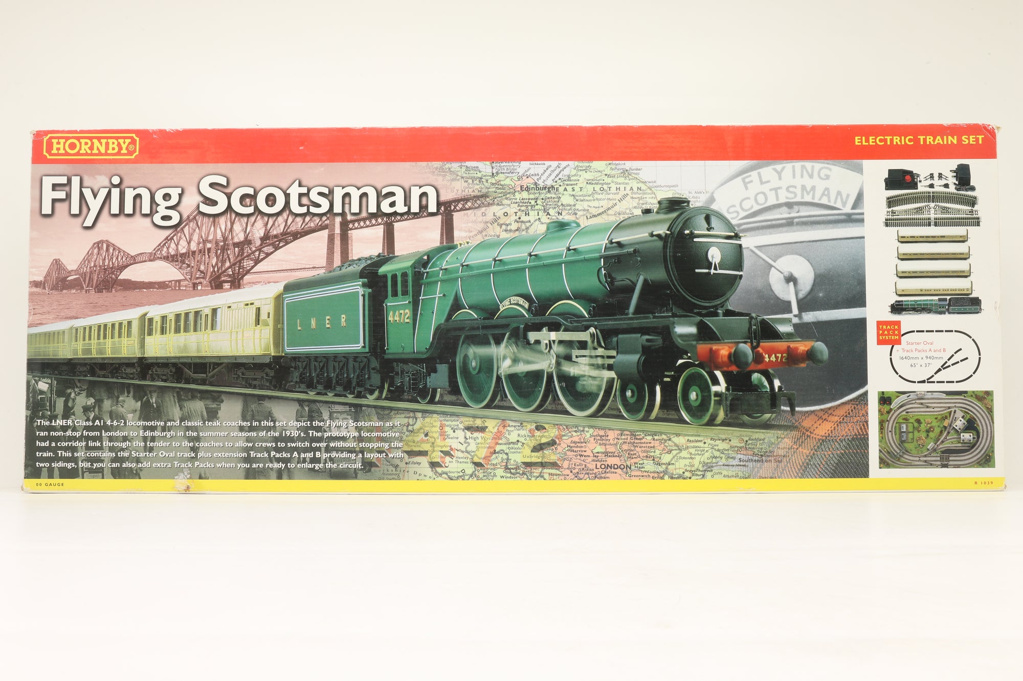 Hornby OO R1039 Flying Scotsman Train Set