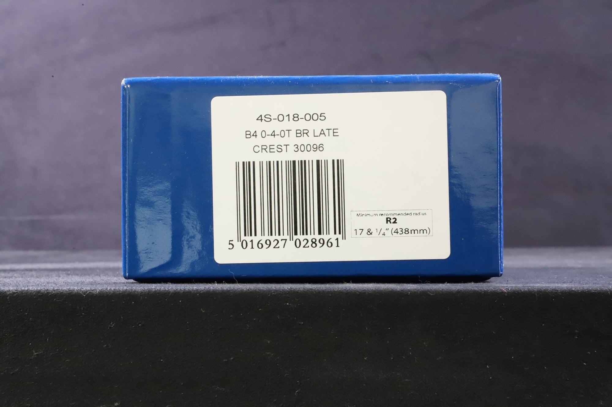 Dapol OO 4S-018-005 B4 Class 30096 in BE Black w/ Late Crests