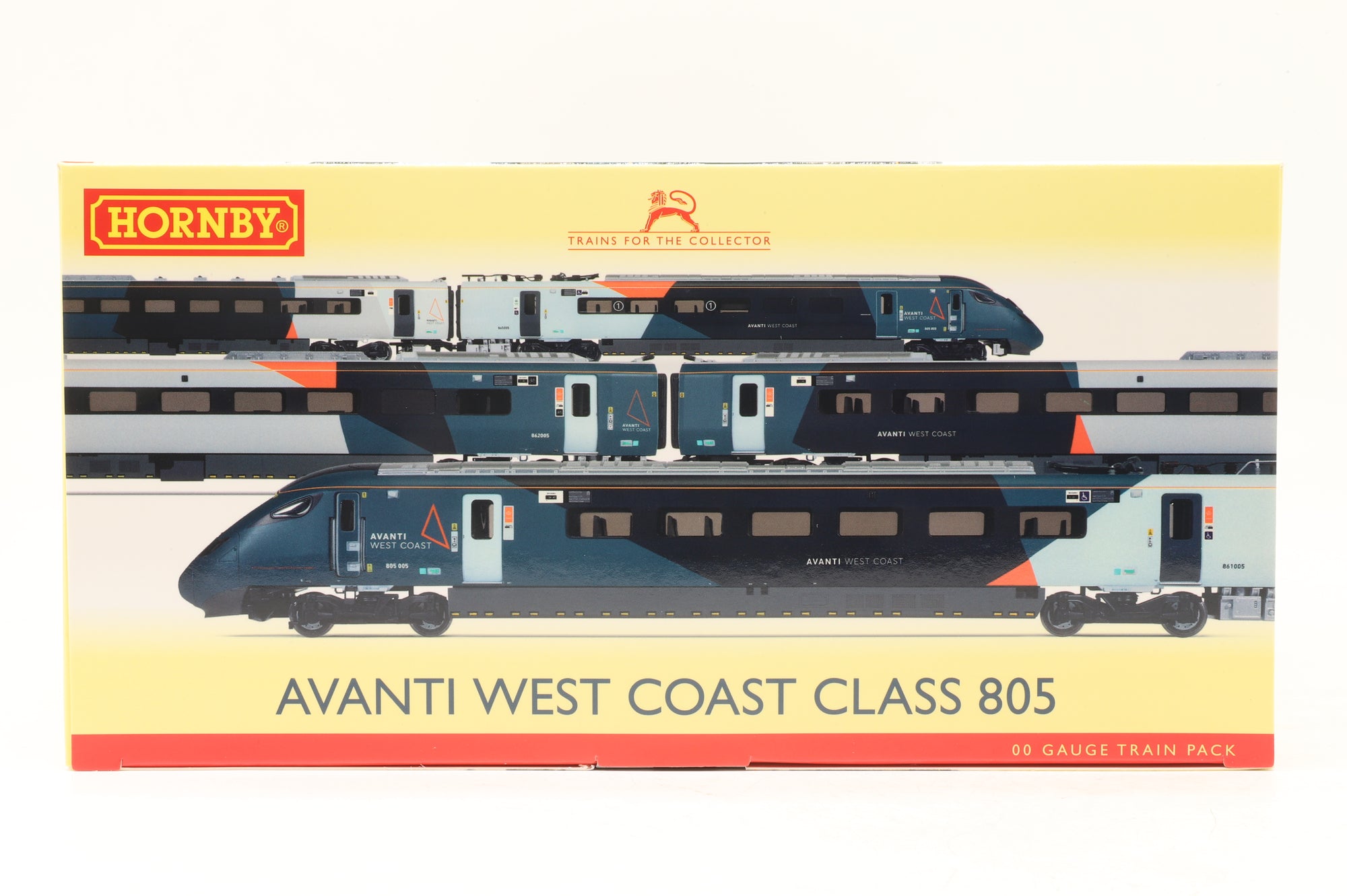 Hornby OO R30443 Avanti West Coast Class 805 '805 005' 5 Car Train Pack