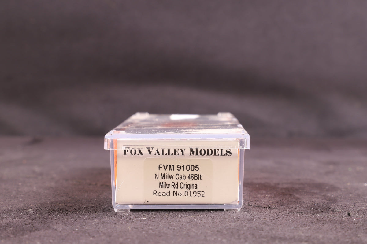 Fox Valley Models N 91005 N Milw Cab 46Blt Milw Rd Original &#39;01952&#39;