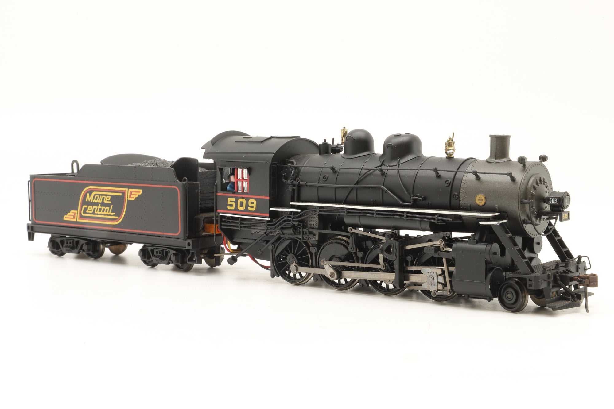 Spectrum HO 1910 Class W 2-8-0 Consolidation #509 in 'Maine Central' Lined Black