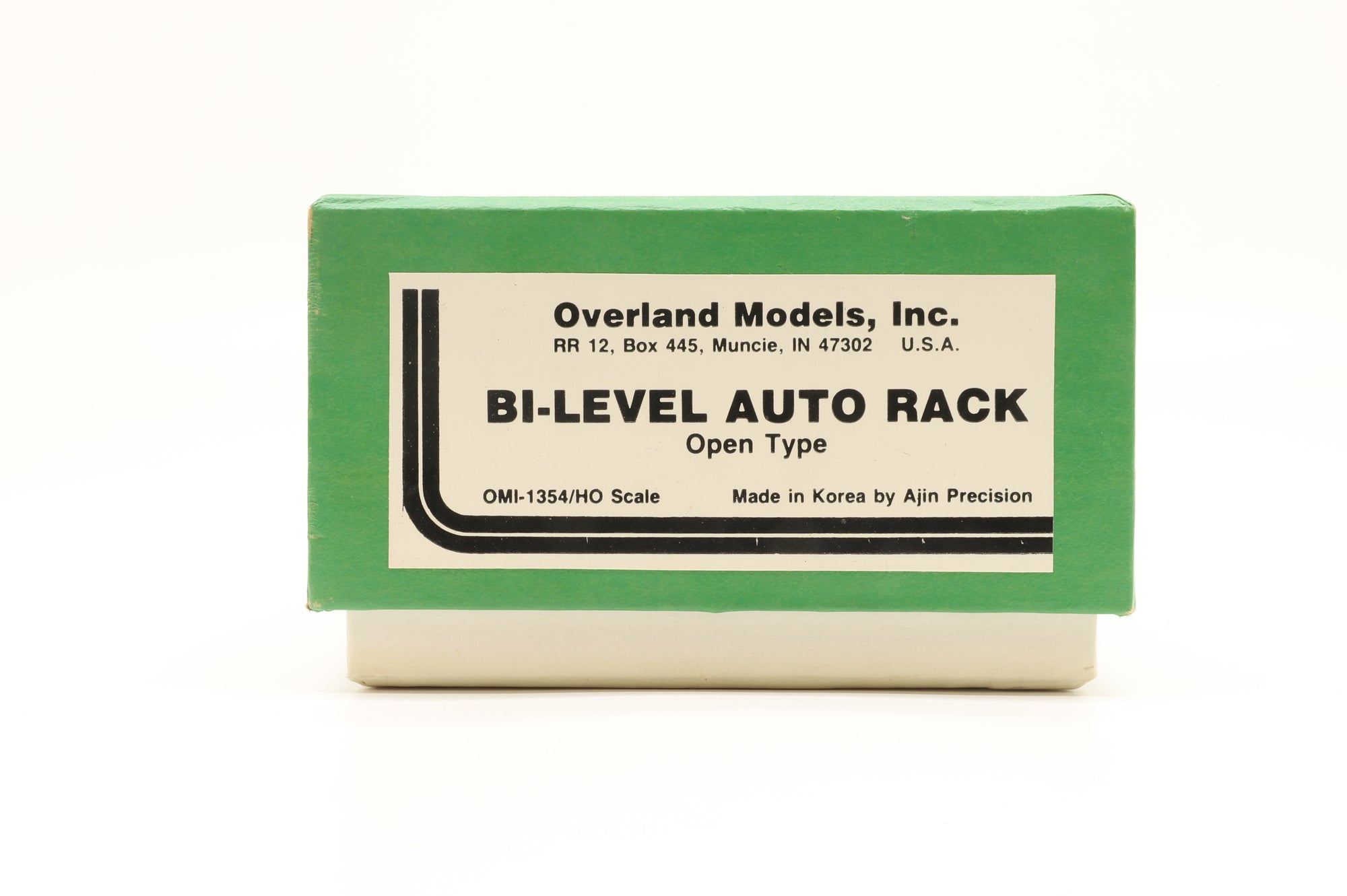 Overland Models Inc. HO Brass OMI-1354 Bi-Level Auto Rack Open Type Unpainted