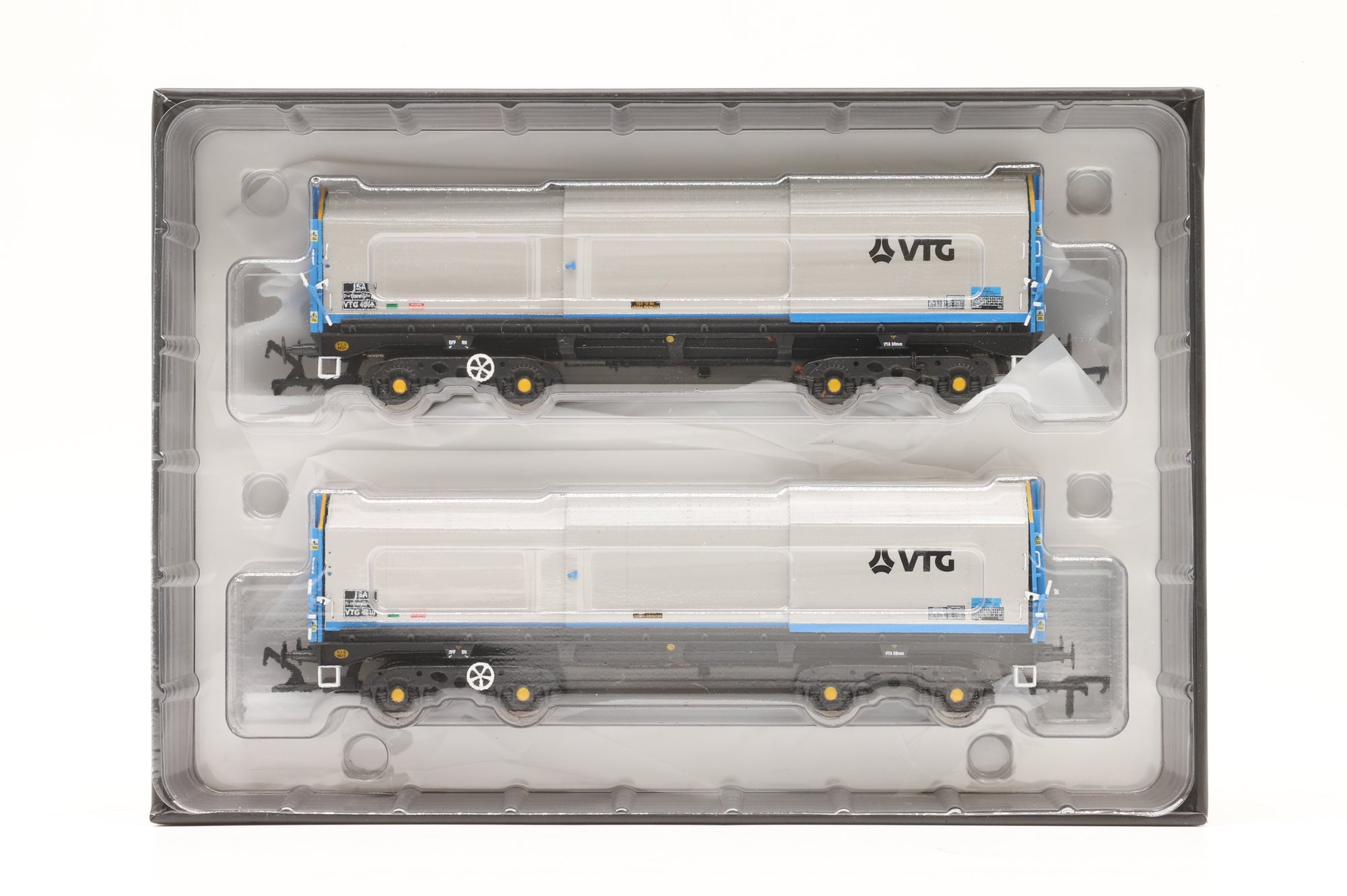Accurascale OO ACC2126-VTG-1 Twin Pack Steel Coil Wagons