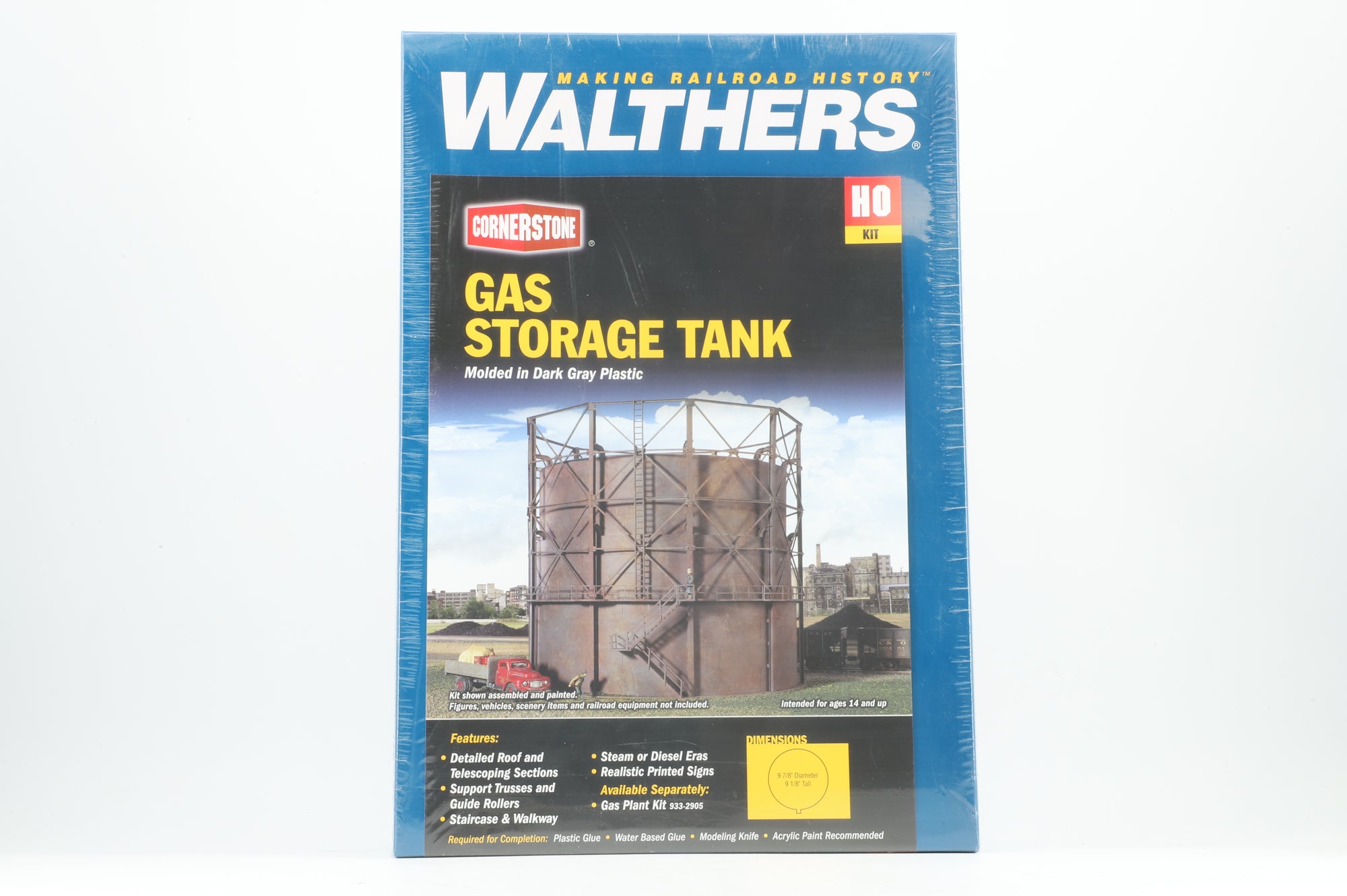 Walthers HO 933-2907 Gas Storage Tank Kit