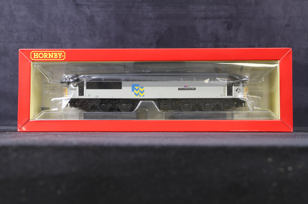 Hornby OO R30155TXS Class 56 Co-Co BR Railfreight &#39;The Cardiff Rod Mil&#39;l &#39;56060&#39; BR Railfreight, DCC Sound