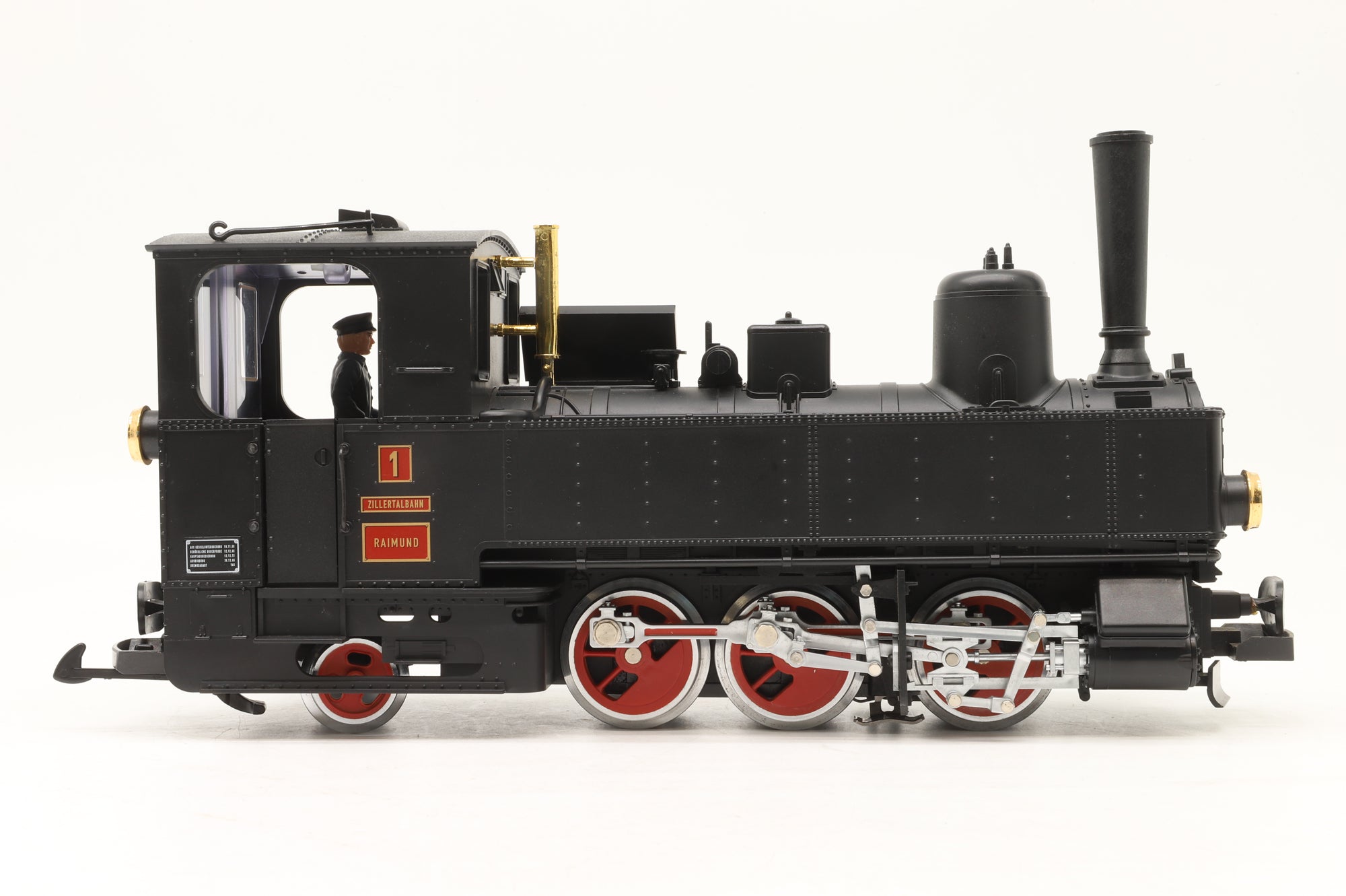 LGB G Scale 20705 U Class 0-6-2T Zillertal No.1, DC Sound