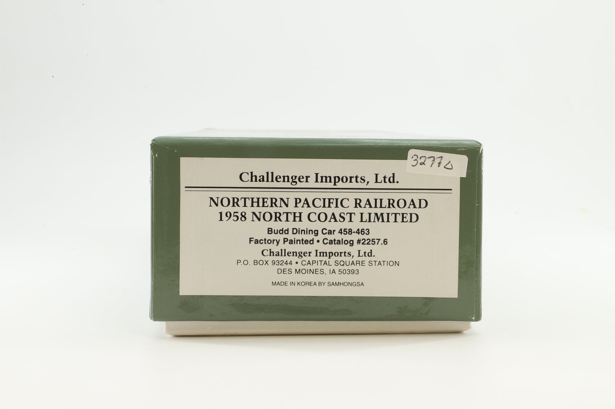 Challenger Imports HO Brass 2257.6 Passenger Car NP Diner Budd 1958 NCL '458'