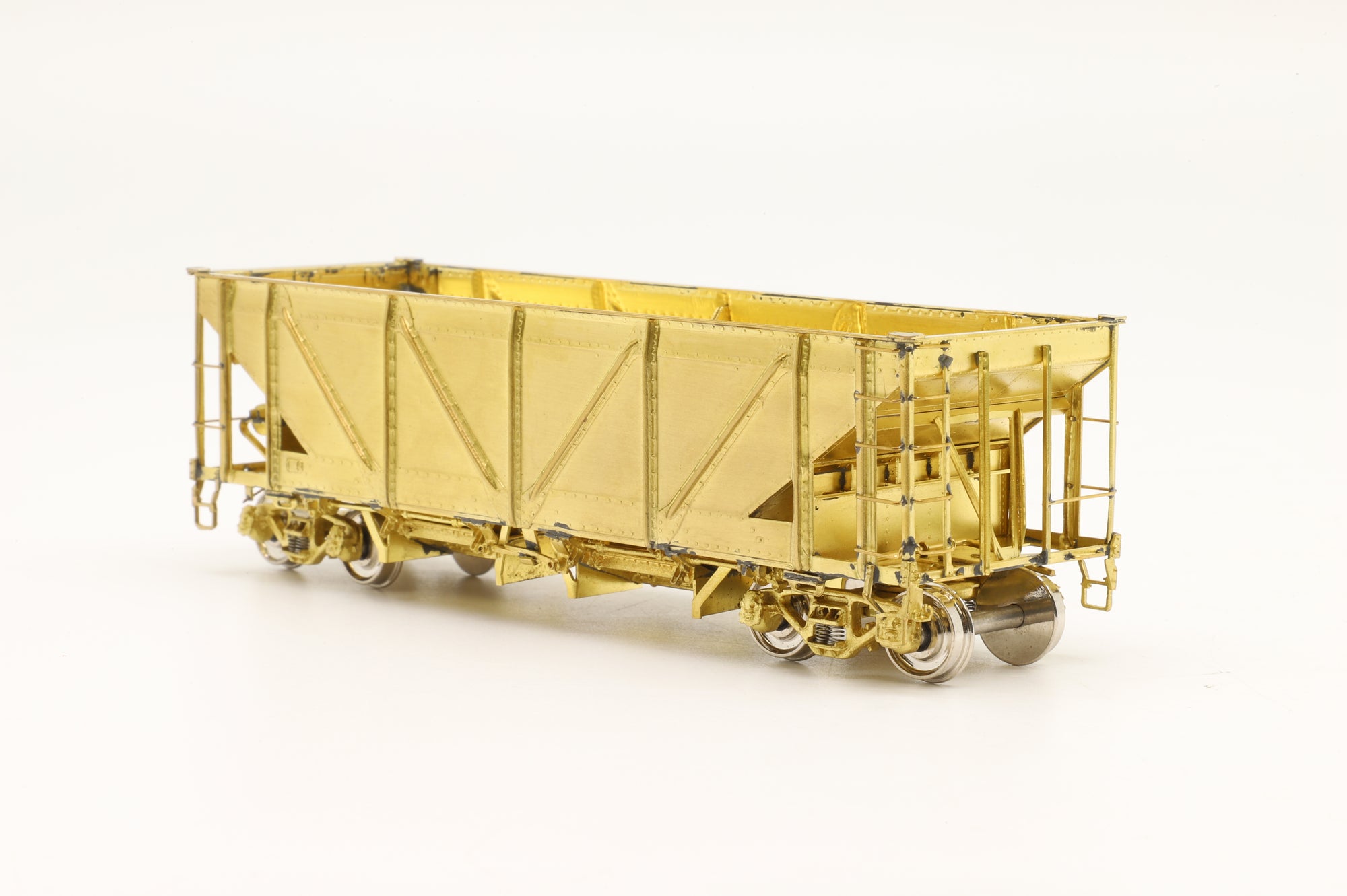 Overland Models Inc. HO Brass OMI-3043 UP Hart Selective Ballast & Coal Car Unpainted