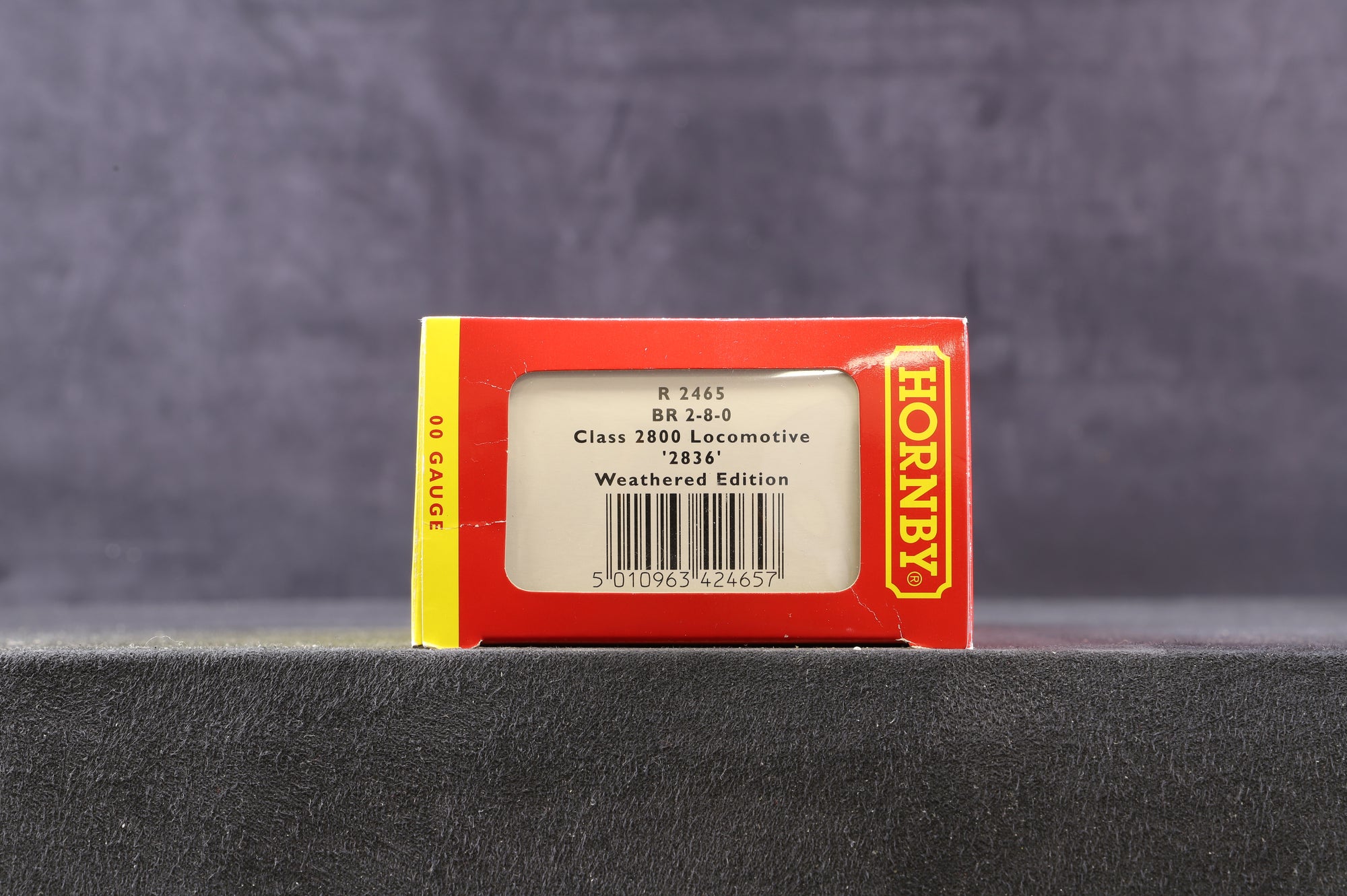 Hornby OO R2465 BR Class 28xx '2836' BR Plain Black L/C, Weathered