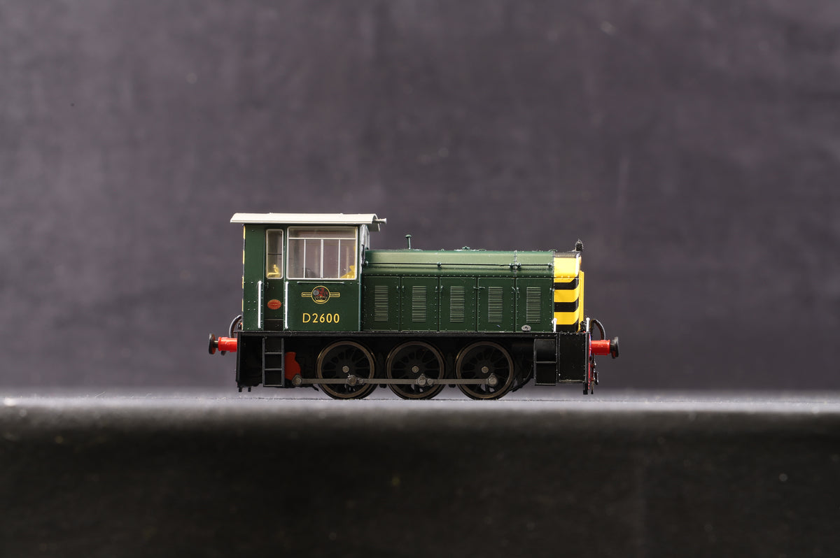 Heljan OO 2521 Class 05 &#39;D2600&#39; BR Green with Wasp Stripes, DCC Fitted