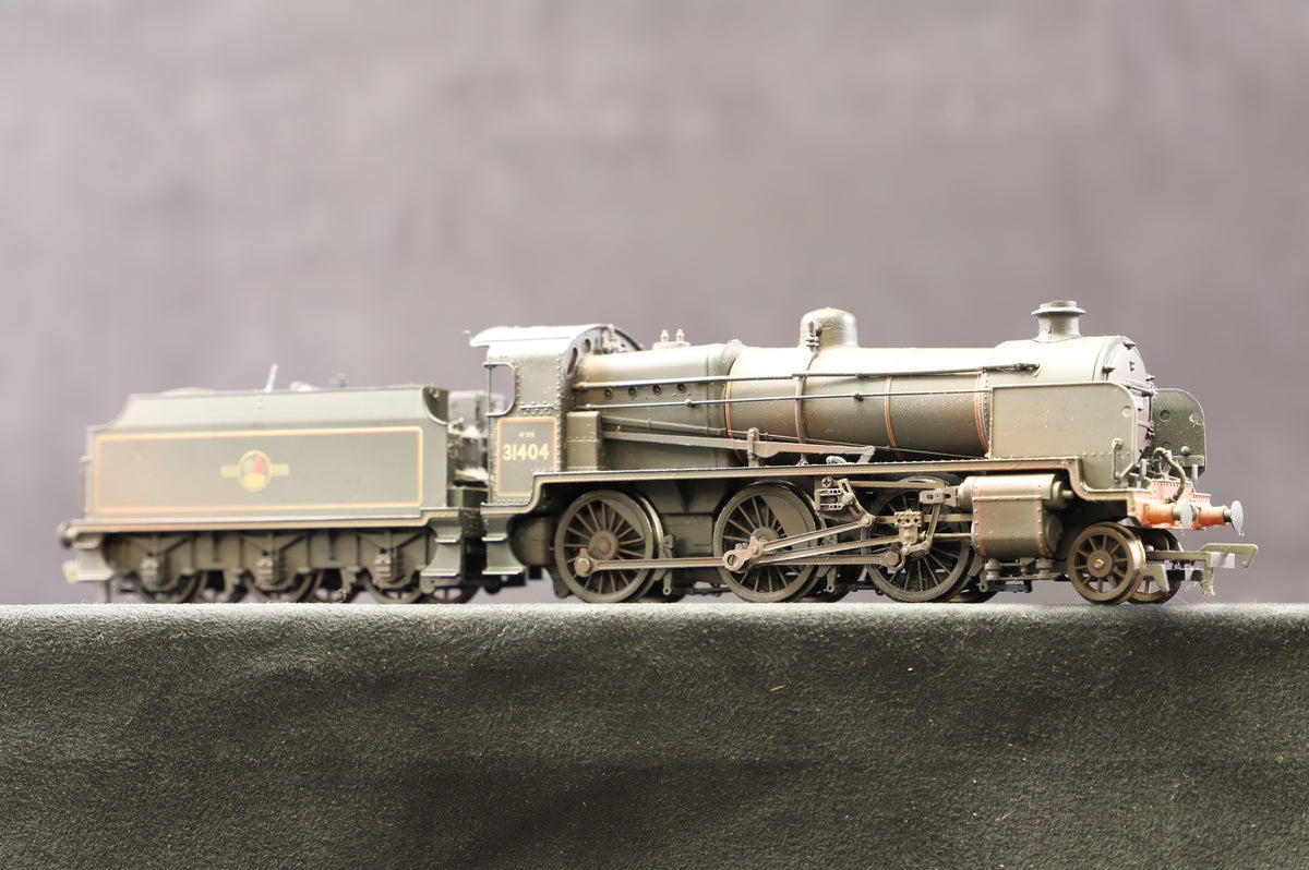 Bachmann OO 32-154A N Class &#39;31404&#39; BR Black Late Crest, Weathered
