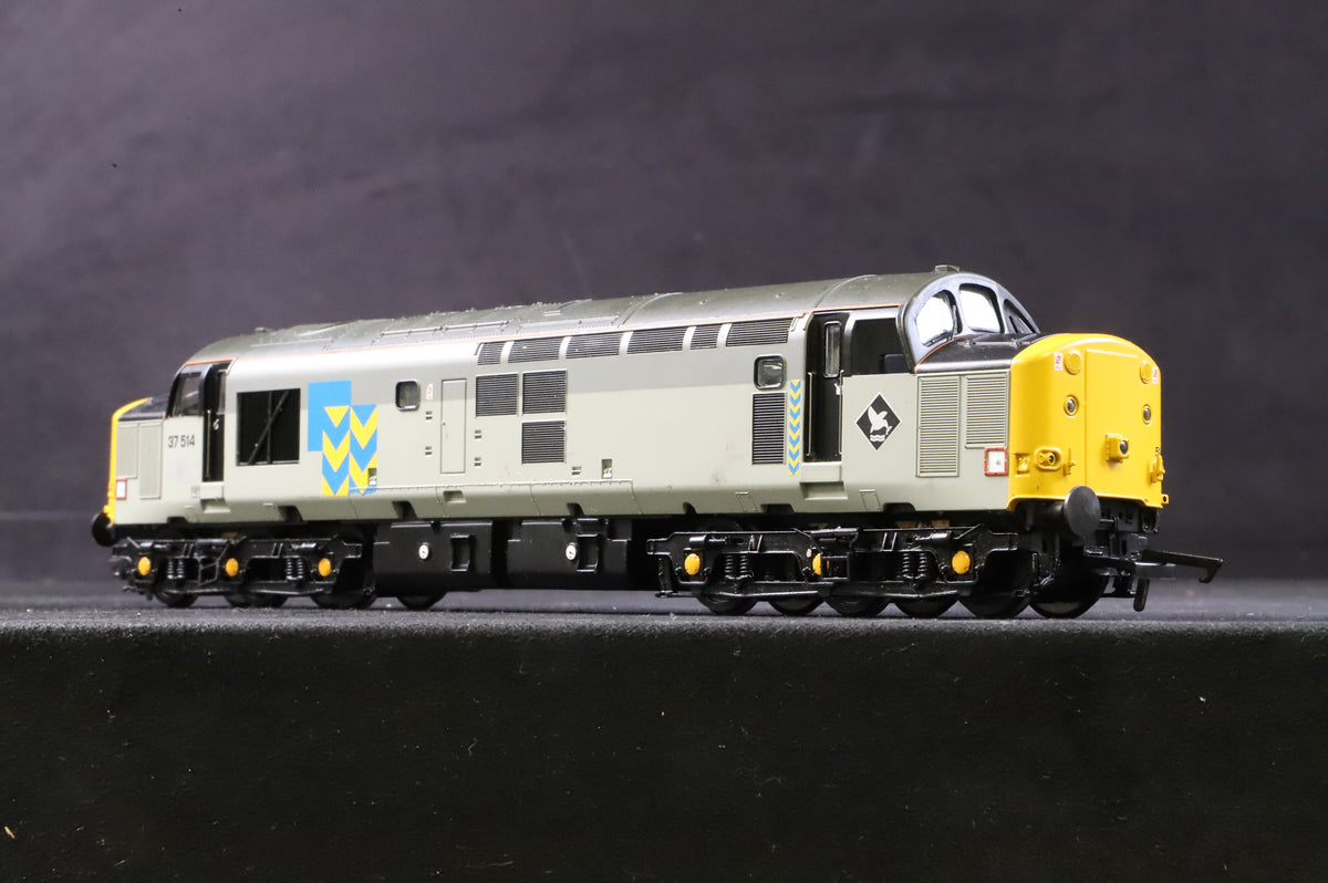 Bachmann OO 32-386 Class 37/5 37514 in BR Railfreight Metals Livery - DCC Sound