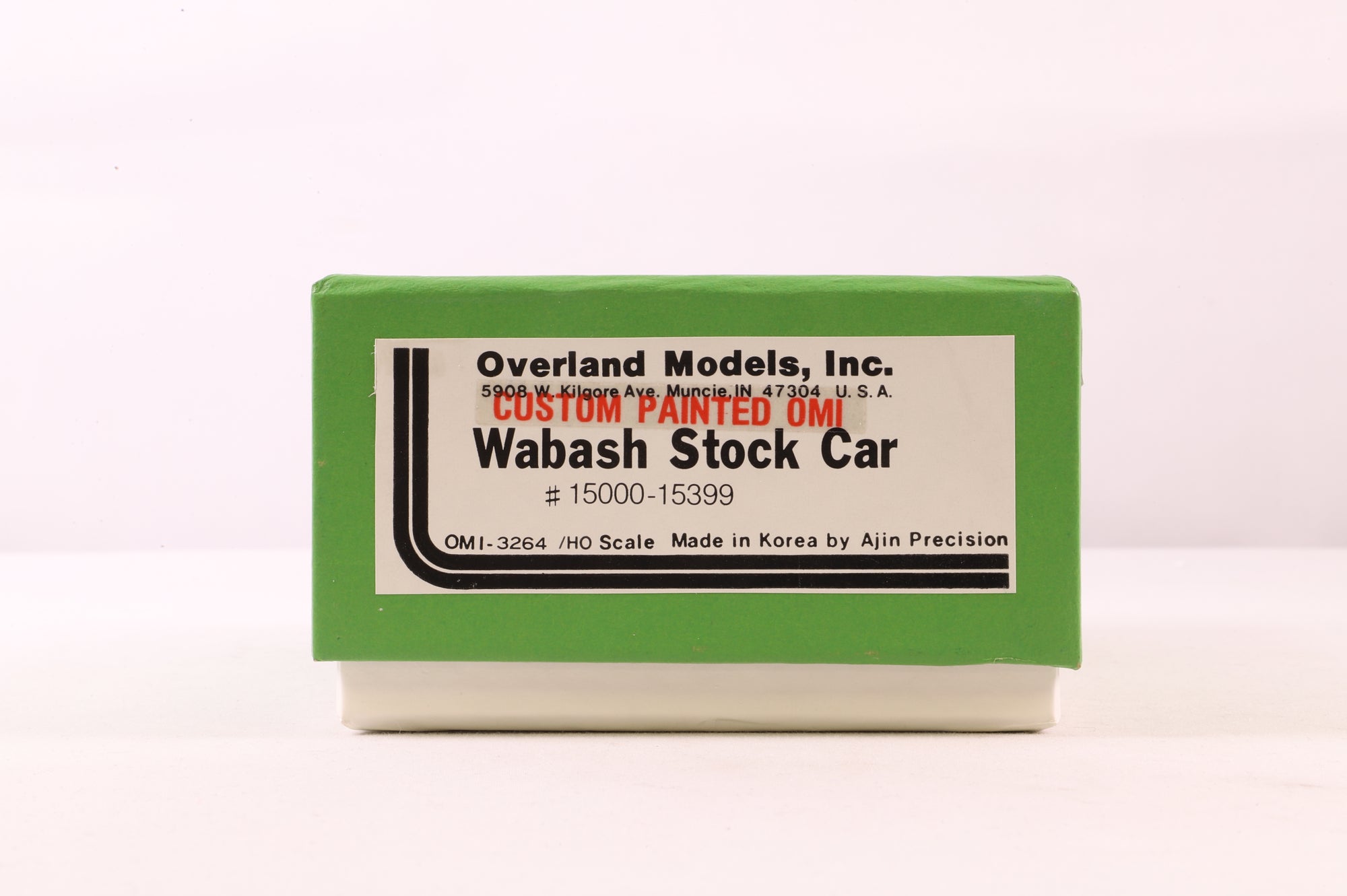 Overland Models HO Brass OMI-3264 Wabash Stock Car Steel Double Door '15010'