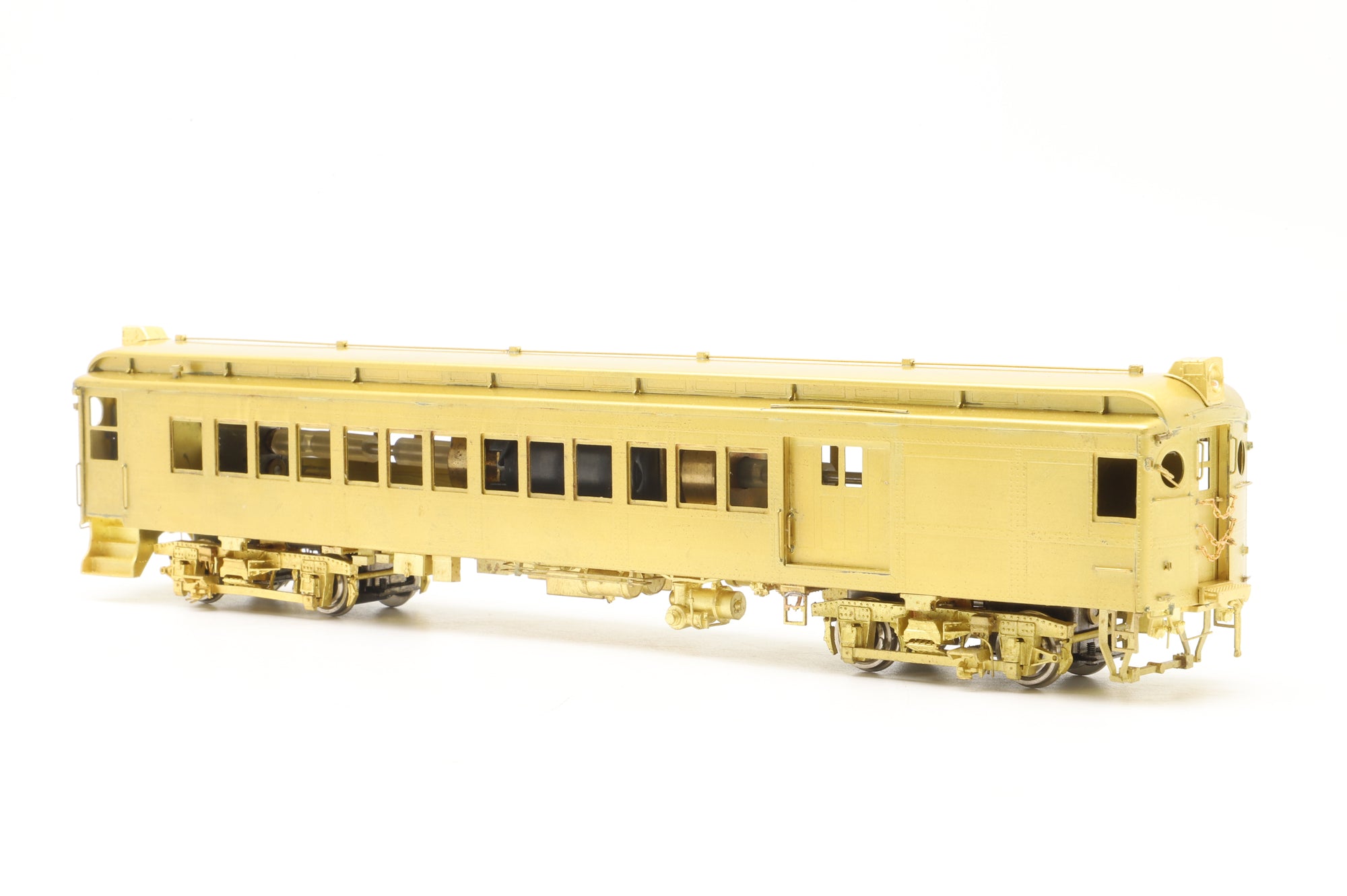 Railworks Ltd HO Brass R-258 L.I.R.R MP-54 'MU' Cars Coach & Combine Set Unpainted
