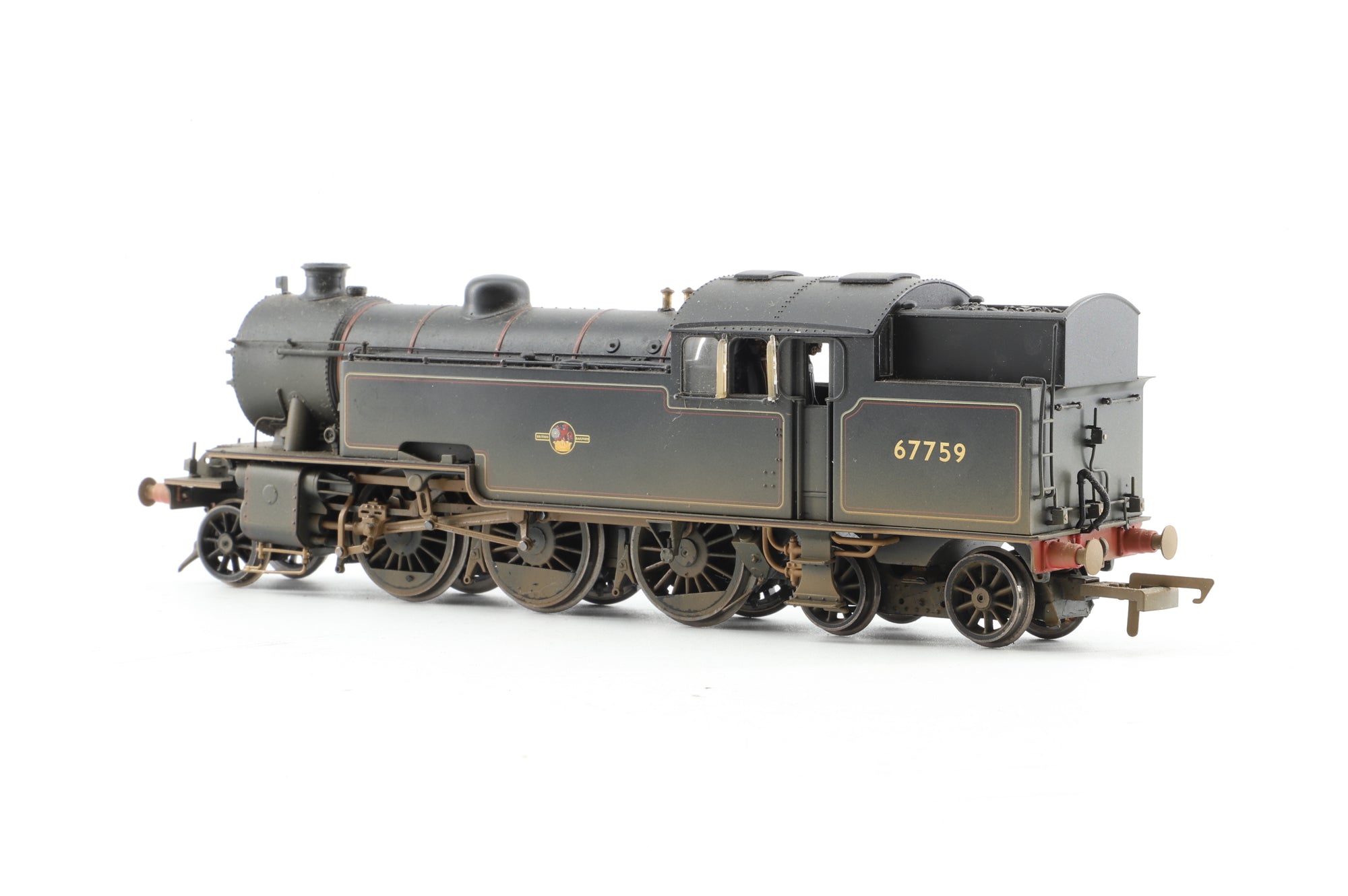 Hornby OO R3007 Class L1 Thompson BR Black LC '67759', Weathered