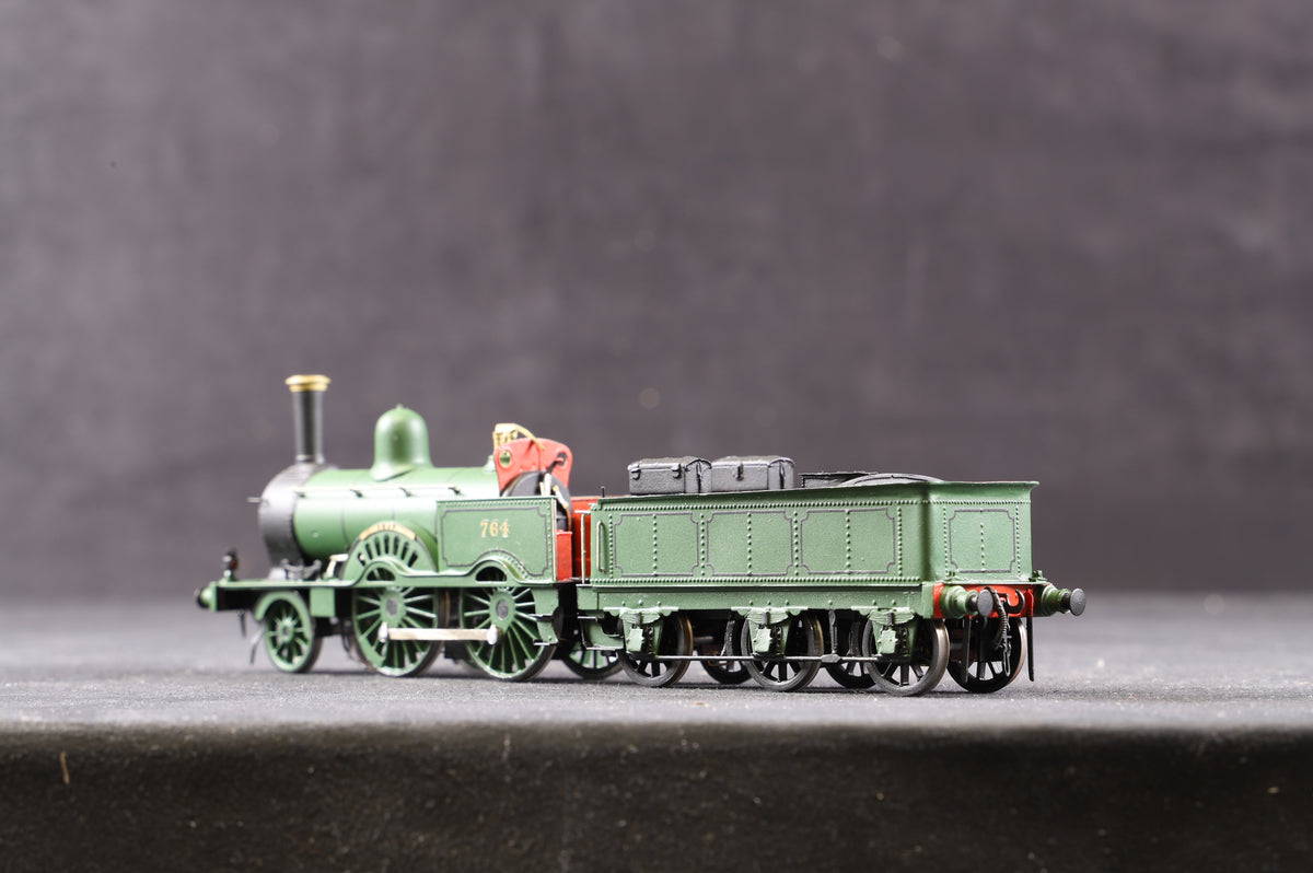 London Road Models P4 Kit Built LNWR 2-4-0 Samson Class &#39;Shap&#39;, DCC Sound