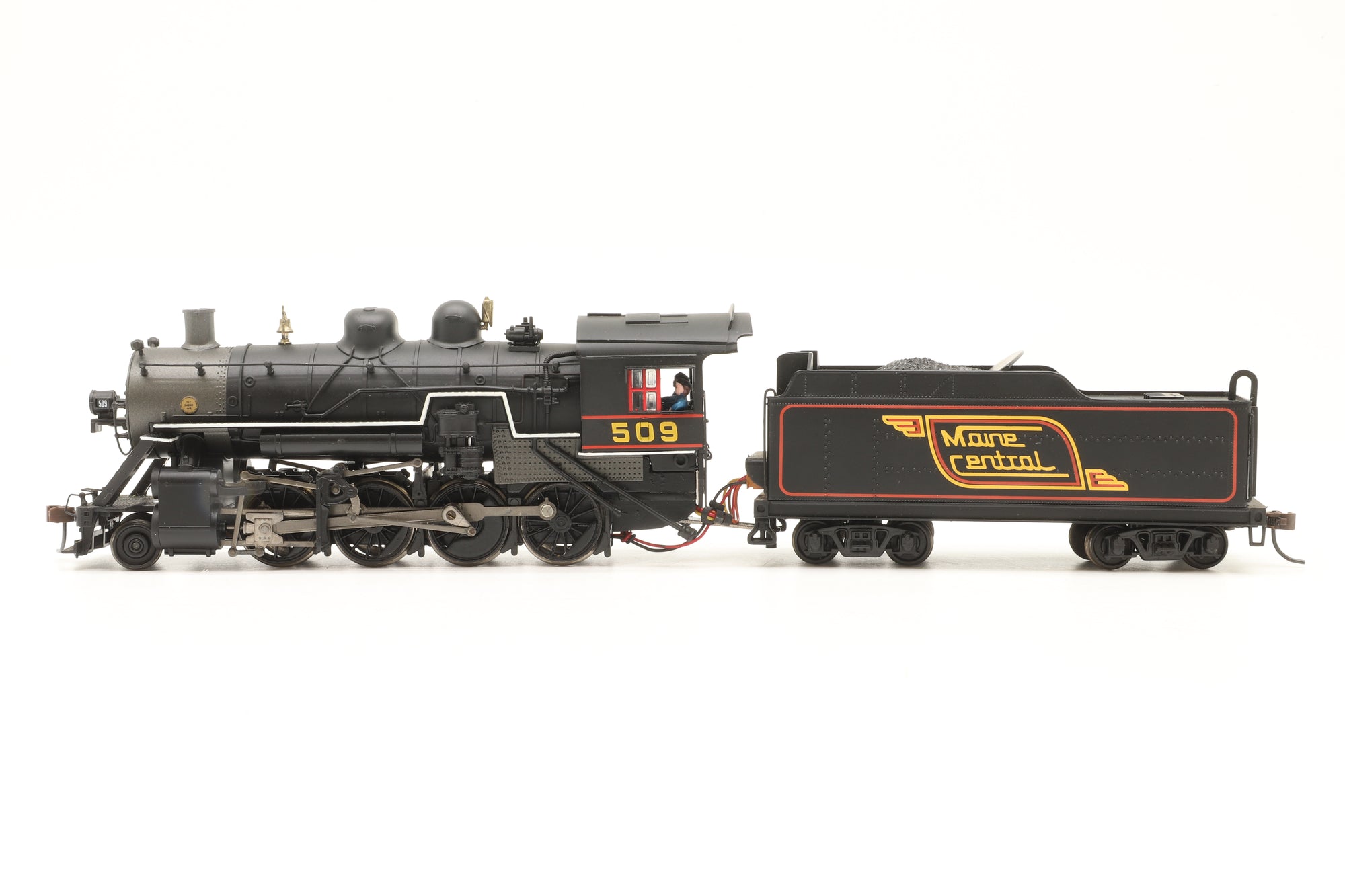 Spectrum HO 1910 Class W 2-8-0 Consolidation #509 in 'Maine Central' Lined Black