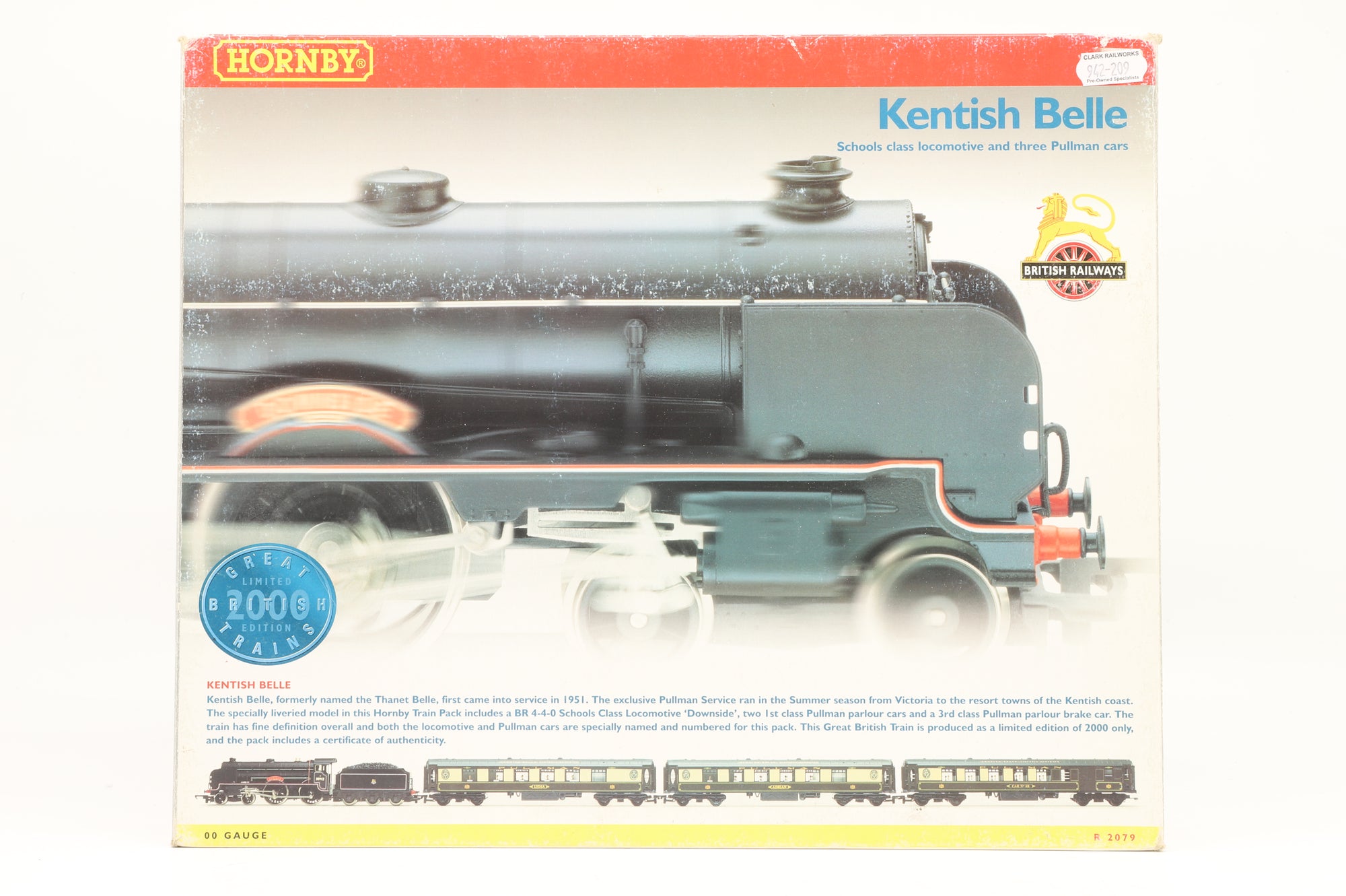 Hornby OO R2079 Kentish Belle Train Pack Ltd Ed 739/ 2000