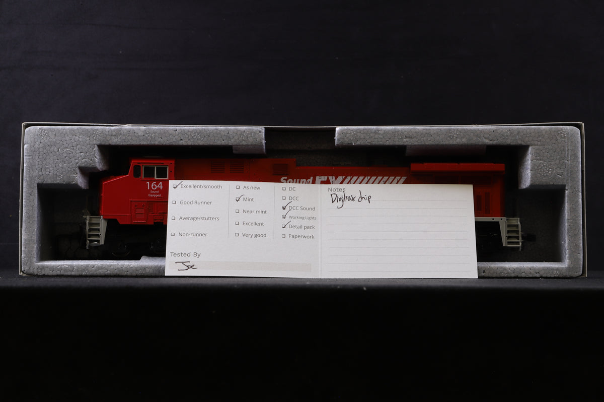 Kato/Digitrax HO LOC-AC4400 GE AC4400CW No.164 Sound Demonstrator Unit - DCC Sound