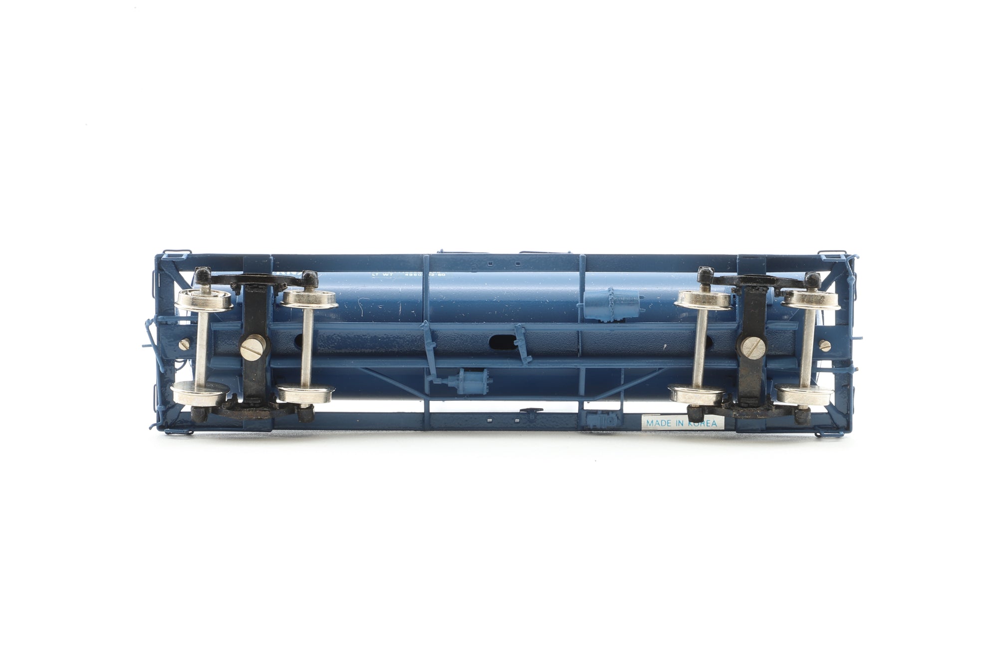 Precision Scale HO Brass Rake Of 4 PSC 8,000 gal tank Cars "GULF"