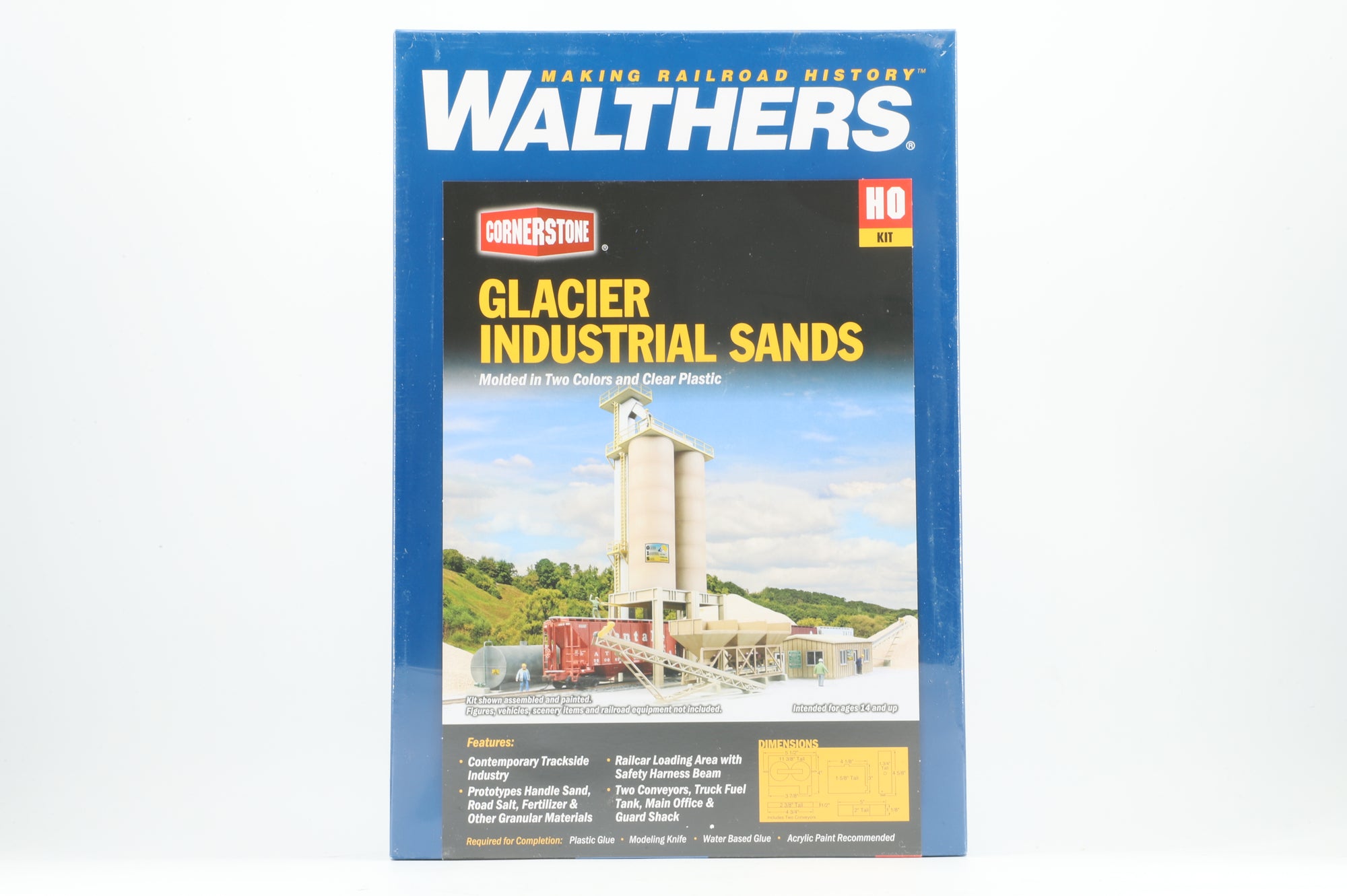 Walthers HO 933-4035 Glacier Industrial Sands Kit