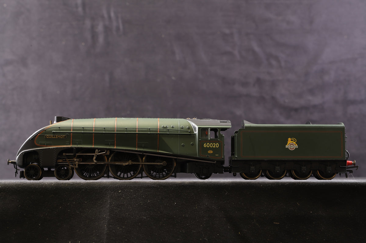 Hornby OO R2494 4-6-2 Class A4 &#39;60020&#39; &#39;Guillemot&#39; BR Green E/C, DCC Fitted