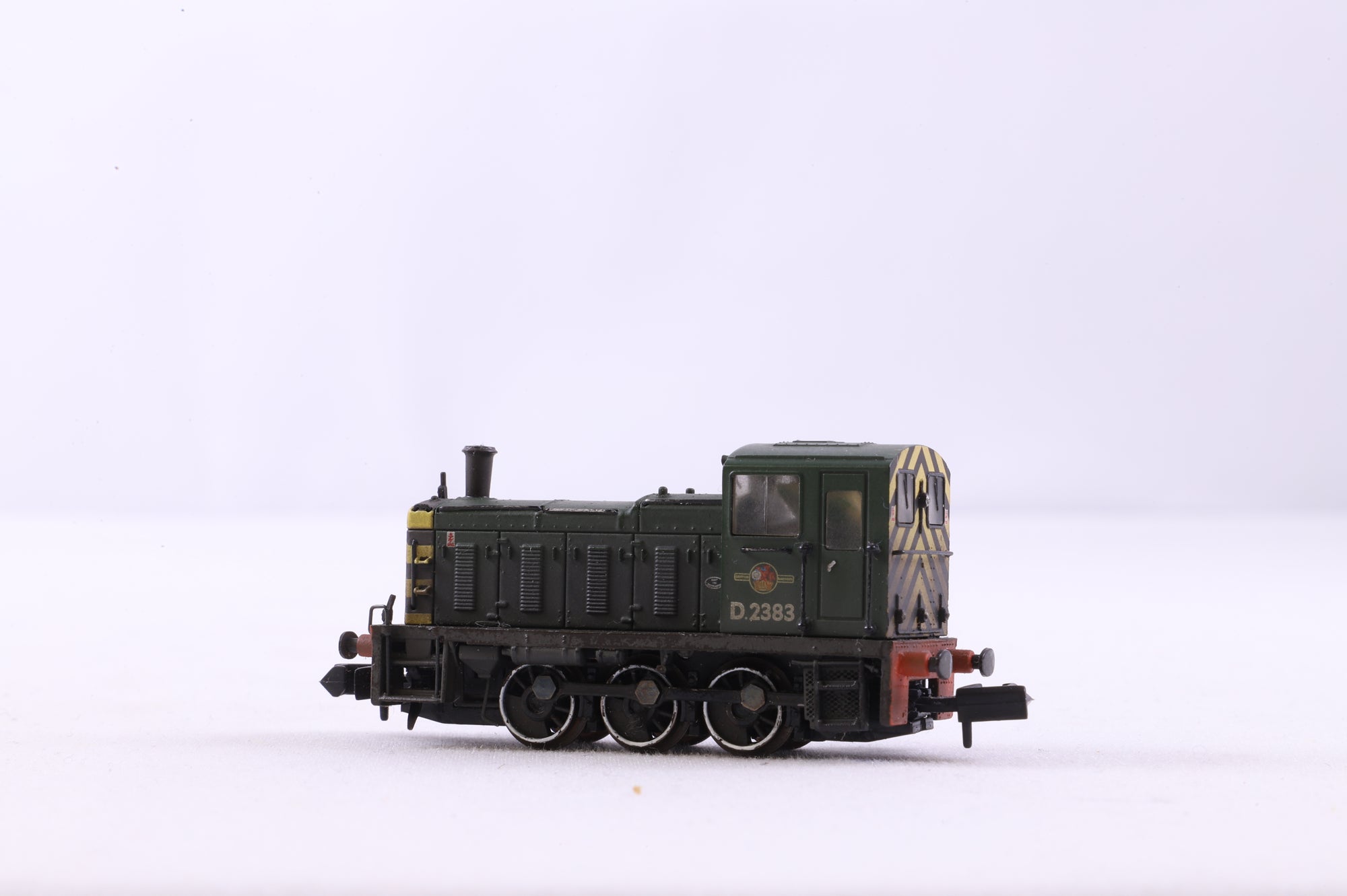 Graham Farish N 371-063 Class 03 Diesel Shunter 'D2383' BR Green Weathered DCC Fitted