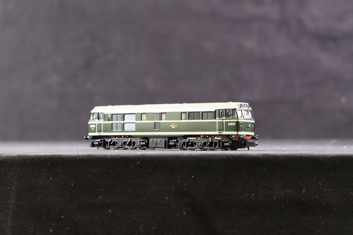 Graham Farish N 371-104 Class 31 &#39;D5672&#39; BR Green L/C