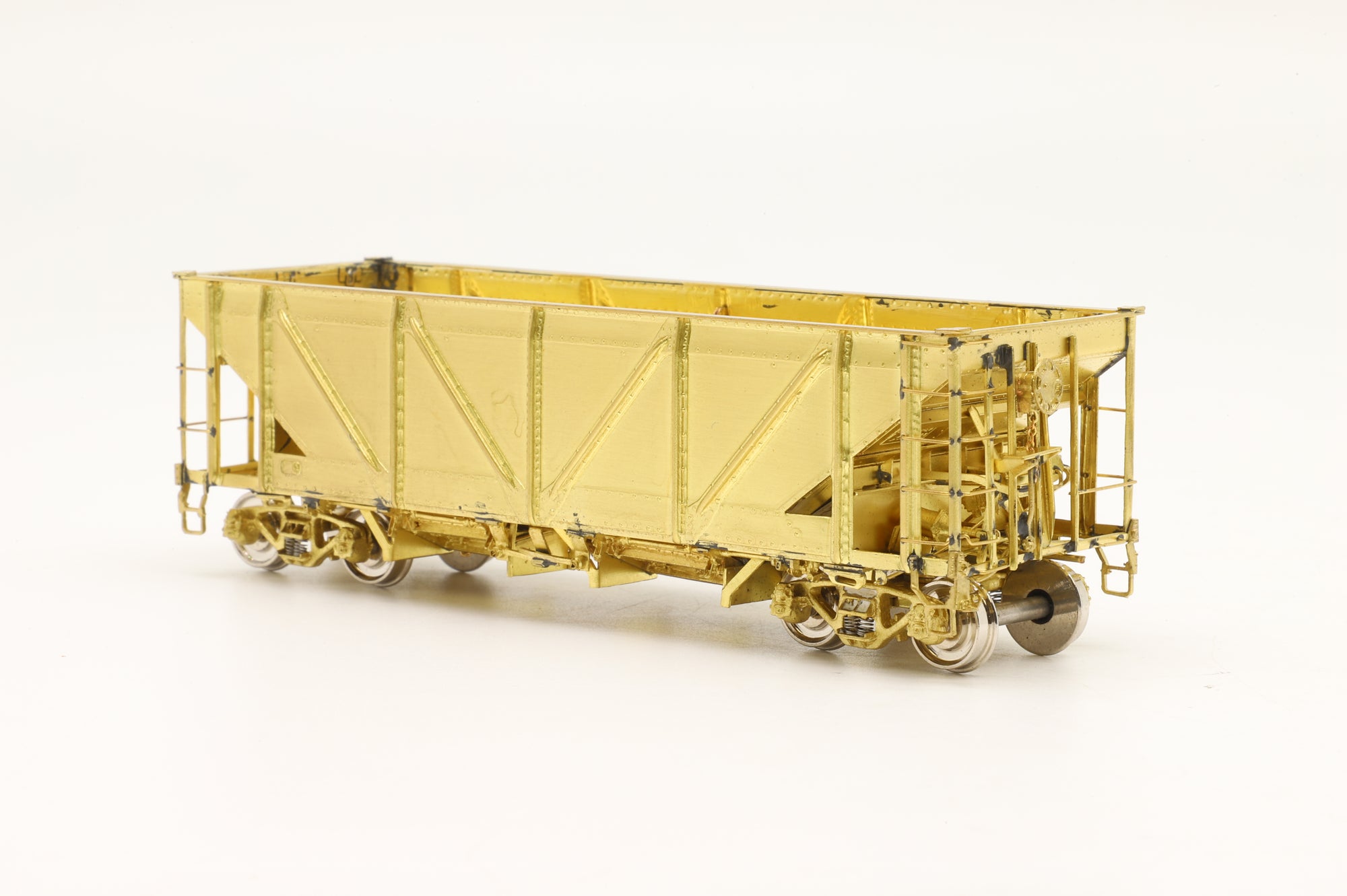 Overland Models Inc. HO Brass OMI-3043 UP Hart Selective Ballast & Coal Car Unpainted