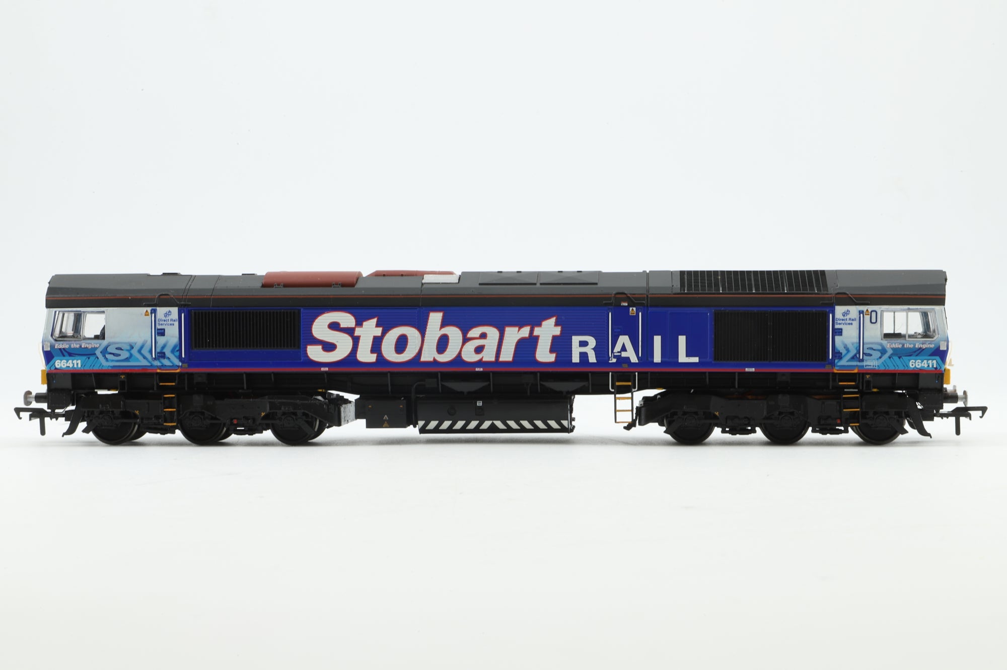 Bachmann OO 32-980KSF Class 66 '66411' 'Eddie The Engine' DRS/ Stobart Rail DCC Sound