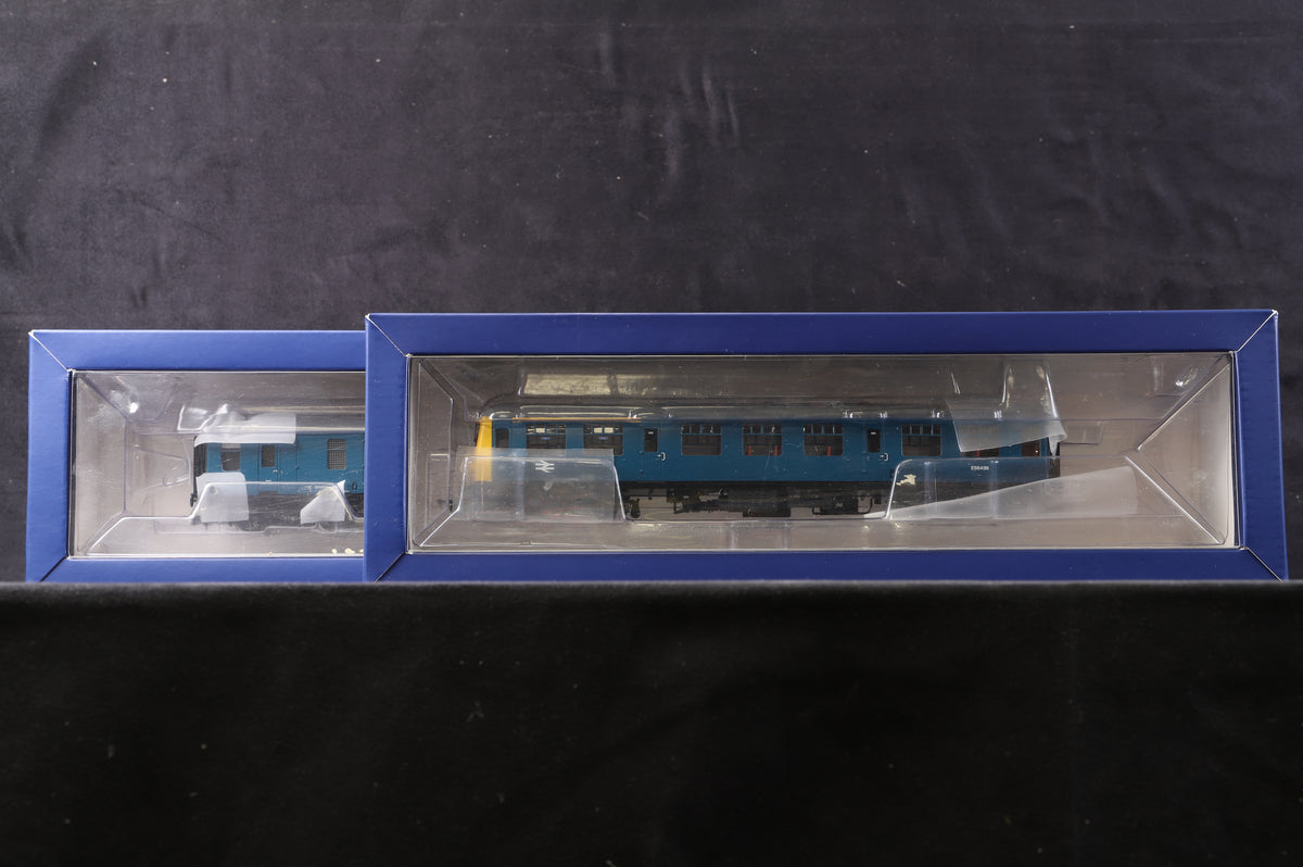 Bachmann OO 31-325DC Class 105 Two Car DMU BR Blue w/Yellow Ends, DCC Fitted