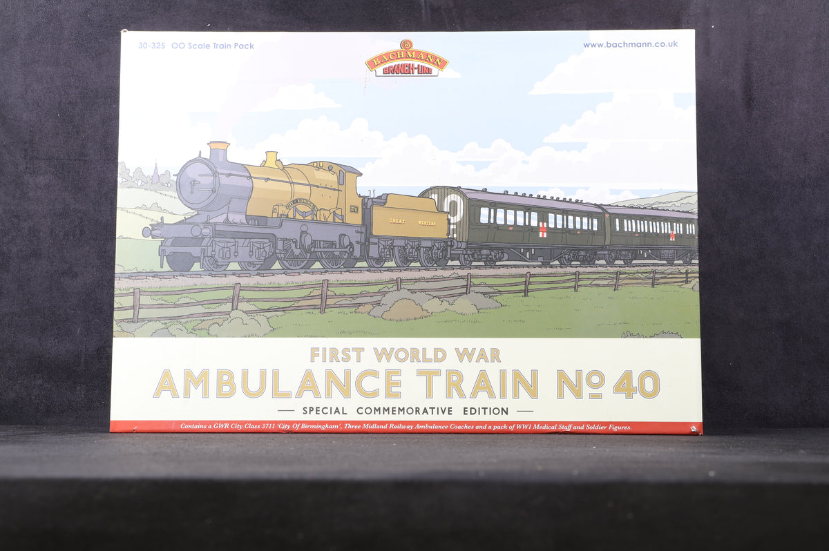 Bachmann OO 30-325 Ambulance Train No.40 Train Pack Ltd Ed 1741