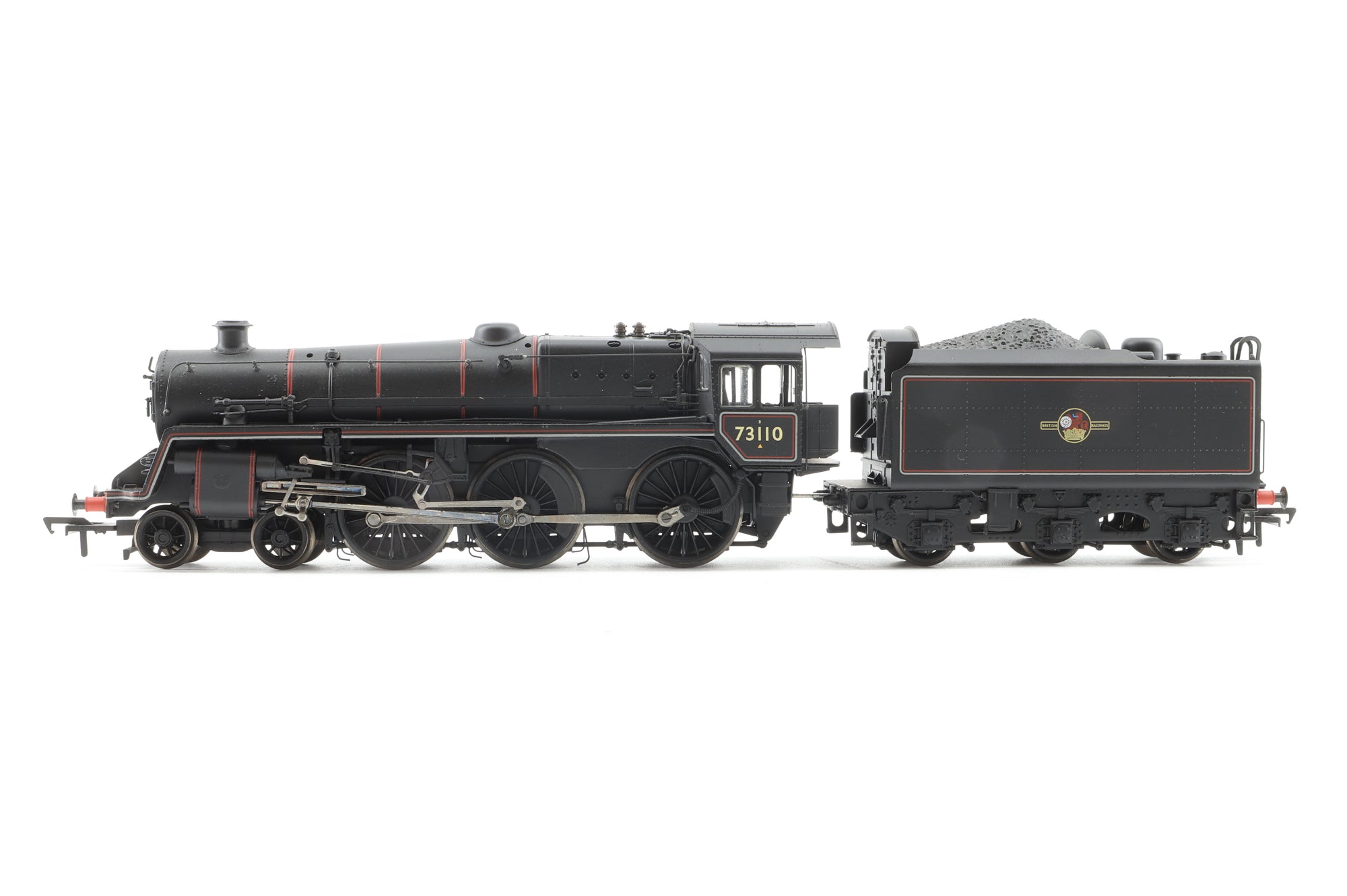 Bachmann OO 32-506 Standard Class 5MT '73110' 'The Red Knight' BR Black Lined L/Crest BR1F Tender