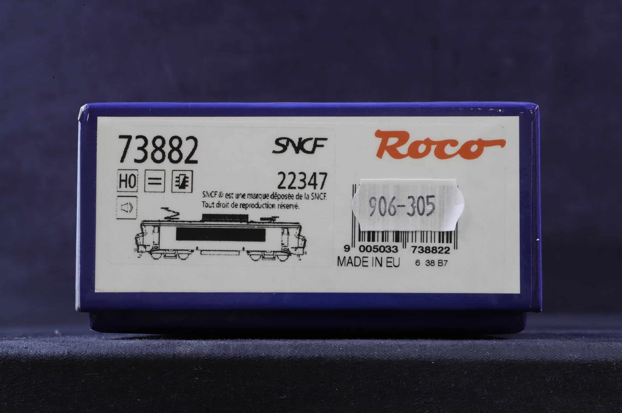 Roco HO 73882 Re 482 020-5 Electric Loco SBB Cargo International DCC Sound