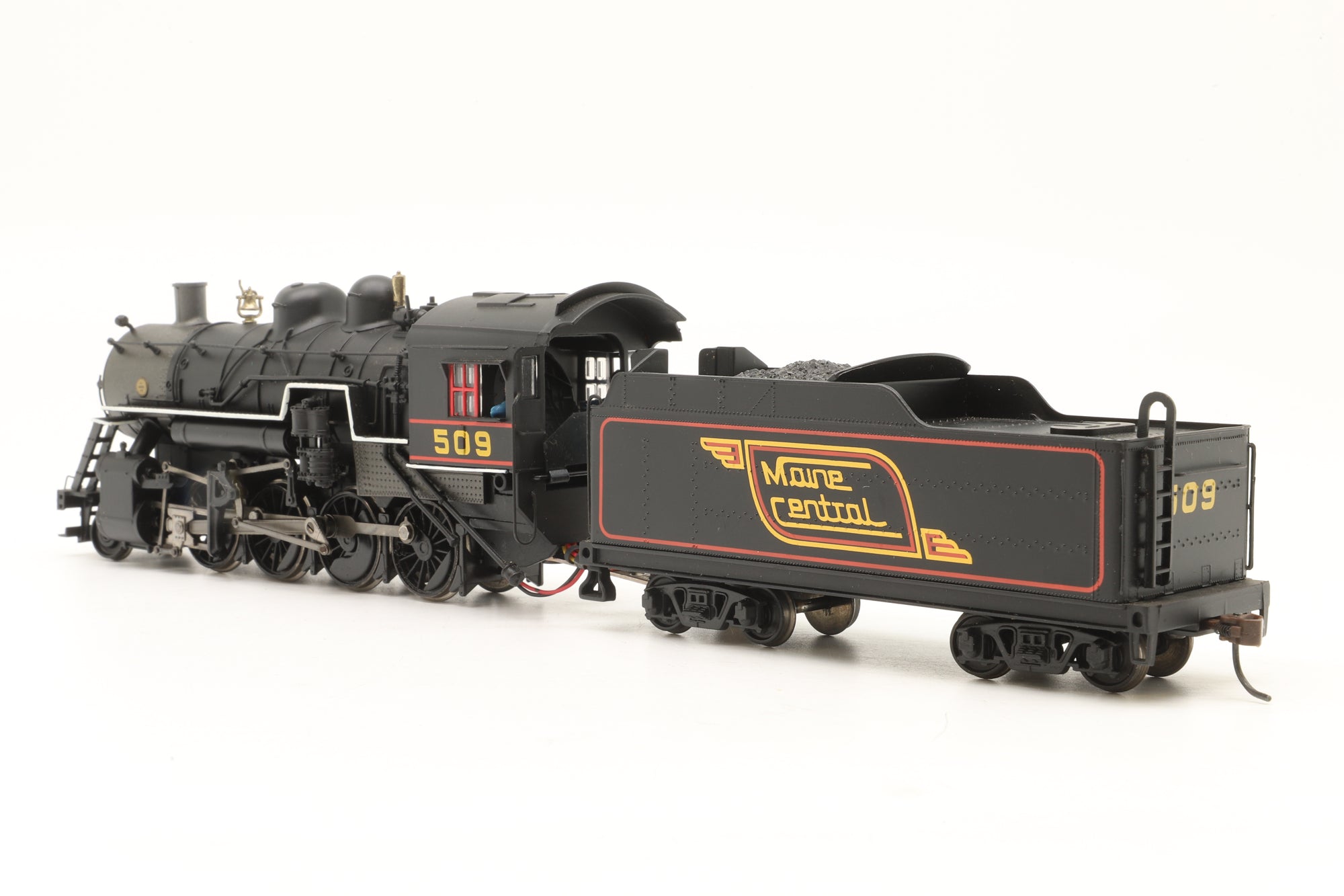 Spectrum HO 1910 Class W 2-8-0 Consolidation #509 in 'Maine Central' Lined Black