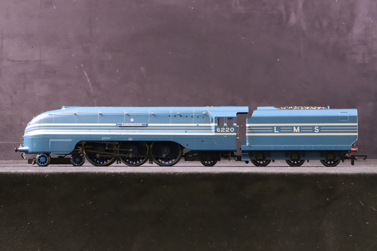 Hornby OO R2206 Coronation Class &#39;Coronation&#39; 6220 LMS Blue