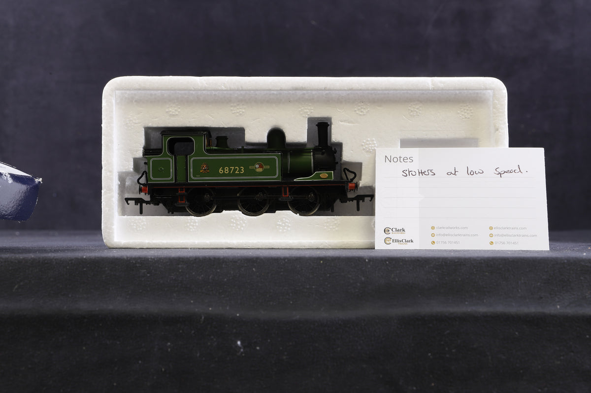 Bachmann J72 Tank Br Green Lined Late Crest &#39;60723&#39;