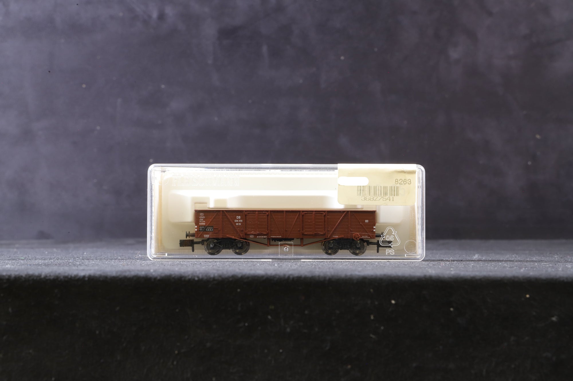 Fleischmann N 8263k Rake Of 7 Low Sided DB Wagons