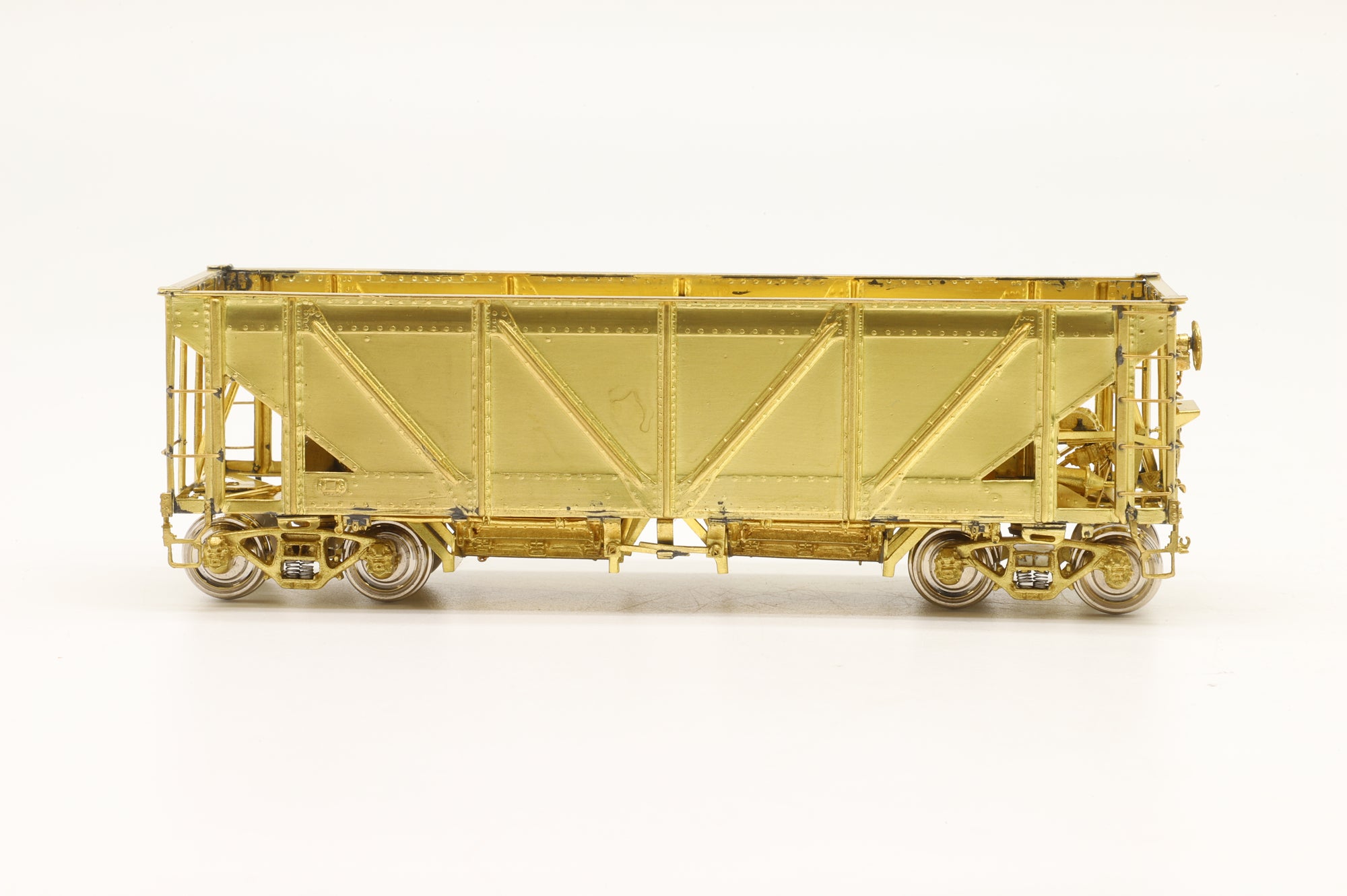 Overland Models Inc. HO Brass OMI-3043 UP Hart Selective Ballast & Coal Car Unpainted