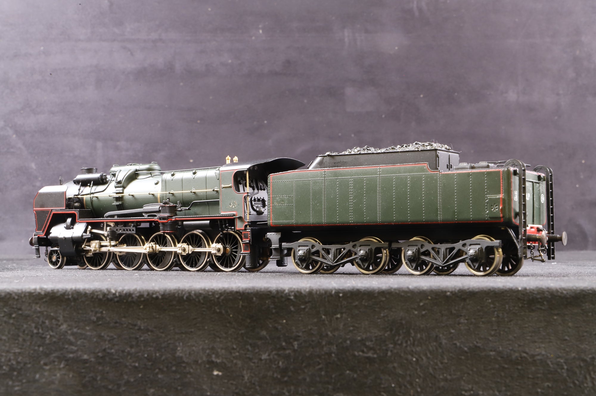 Metrop HO Brass Etat NEUF 516 Loc vapeur 150 P 1 tender P 11 SNCF