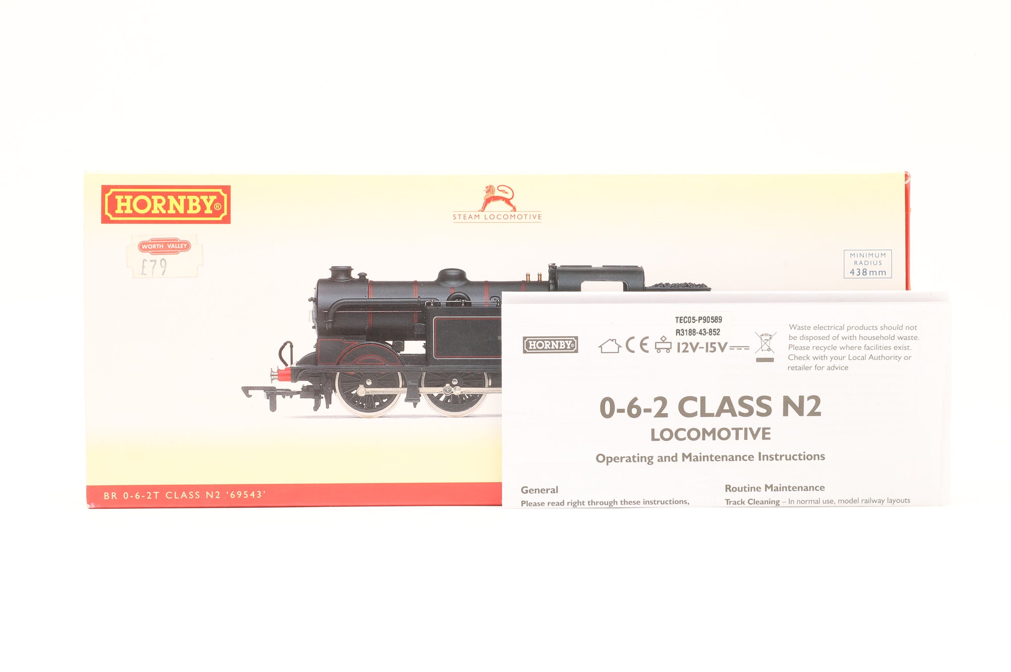 Hornby OO R1029 BR Early Class N2 No. 69522