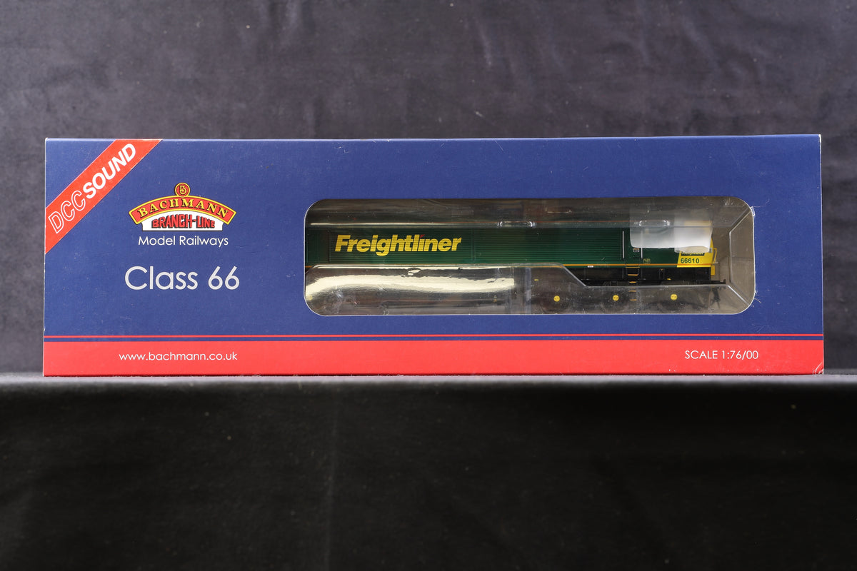 Bachmann OO 32-728DS Cl.66 Diesel &#39;66610&#39; Freightliner, DCC Sound