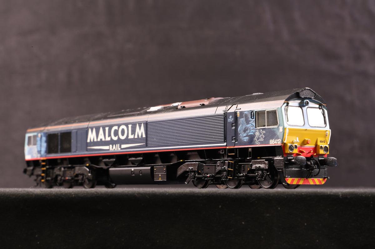 Bachmann OO 32-979 Class 66 Diesel &#39;66412&#39; Malcolm Rail